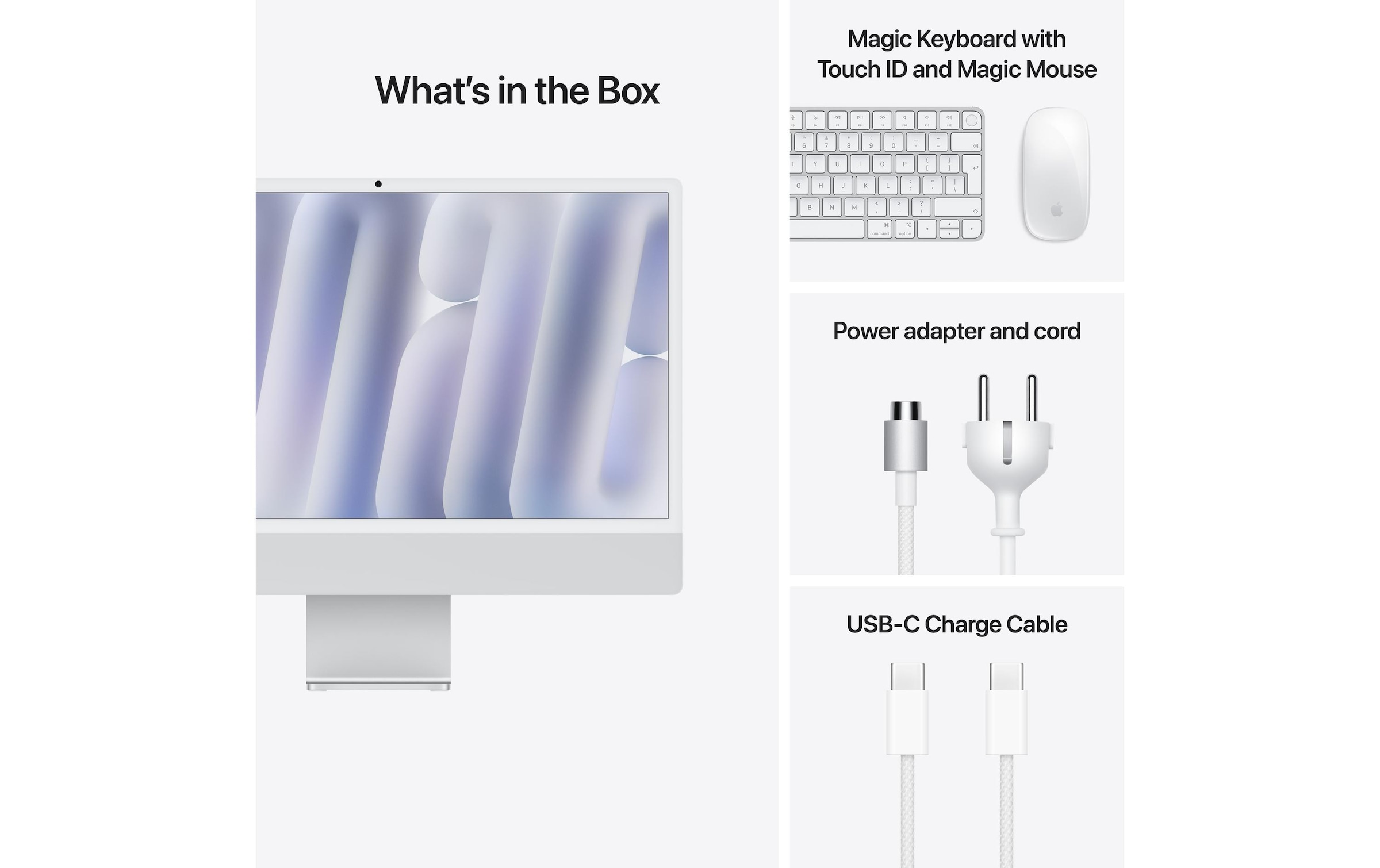 Apple iMac 24 Zoll, M4 Chip, 10C CPU, 10C GPU