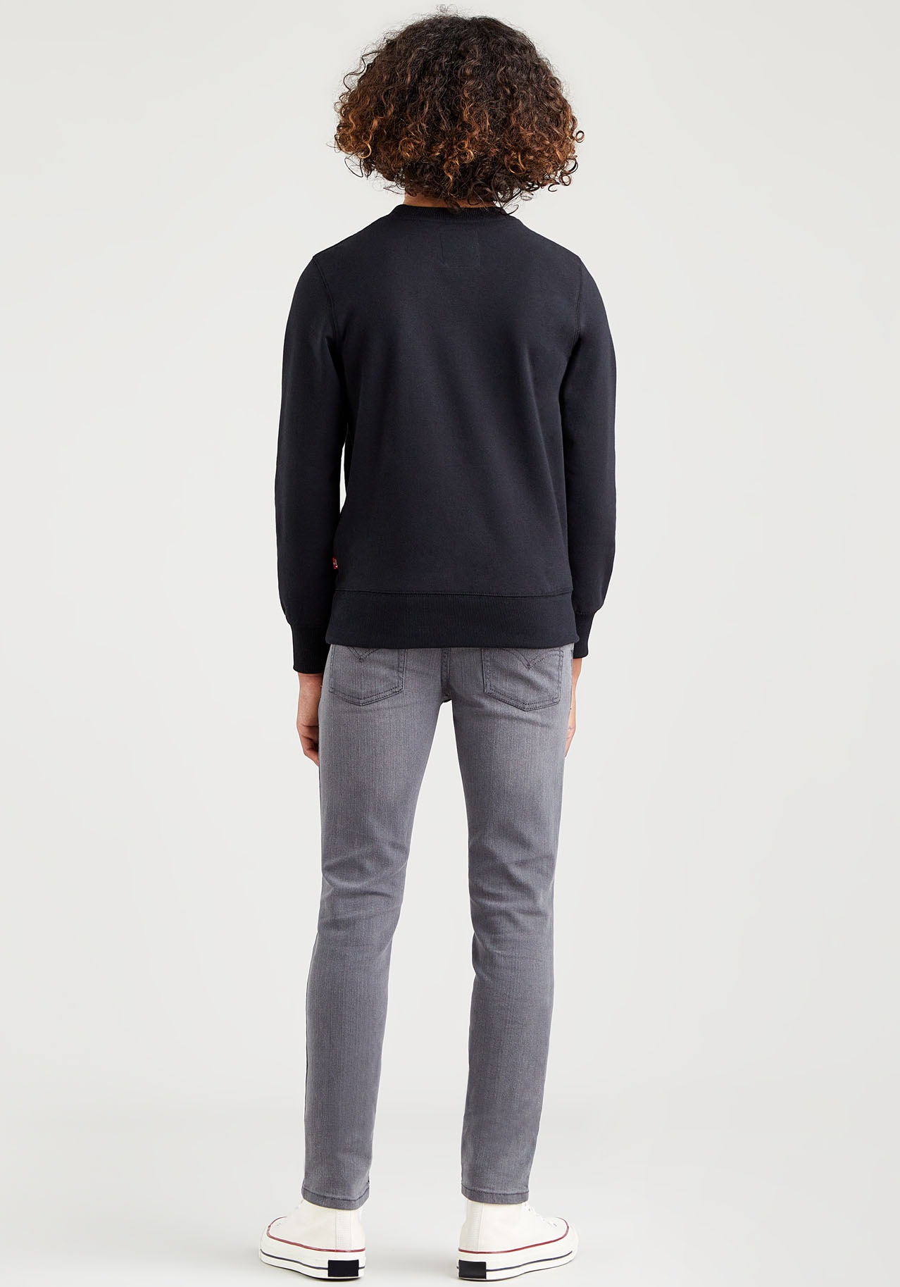 Levi's® Kids Sweatshirt »LVB LVB FRENCH TERRY BATWING«, mit grossem Logo
