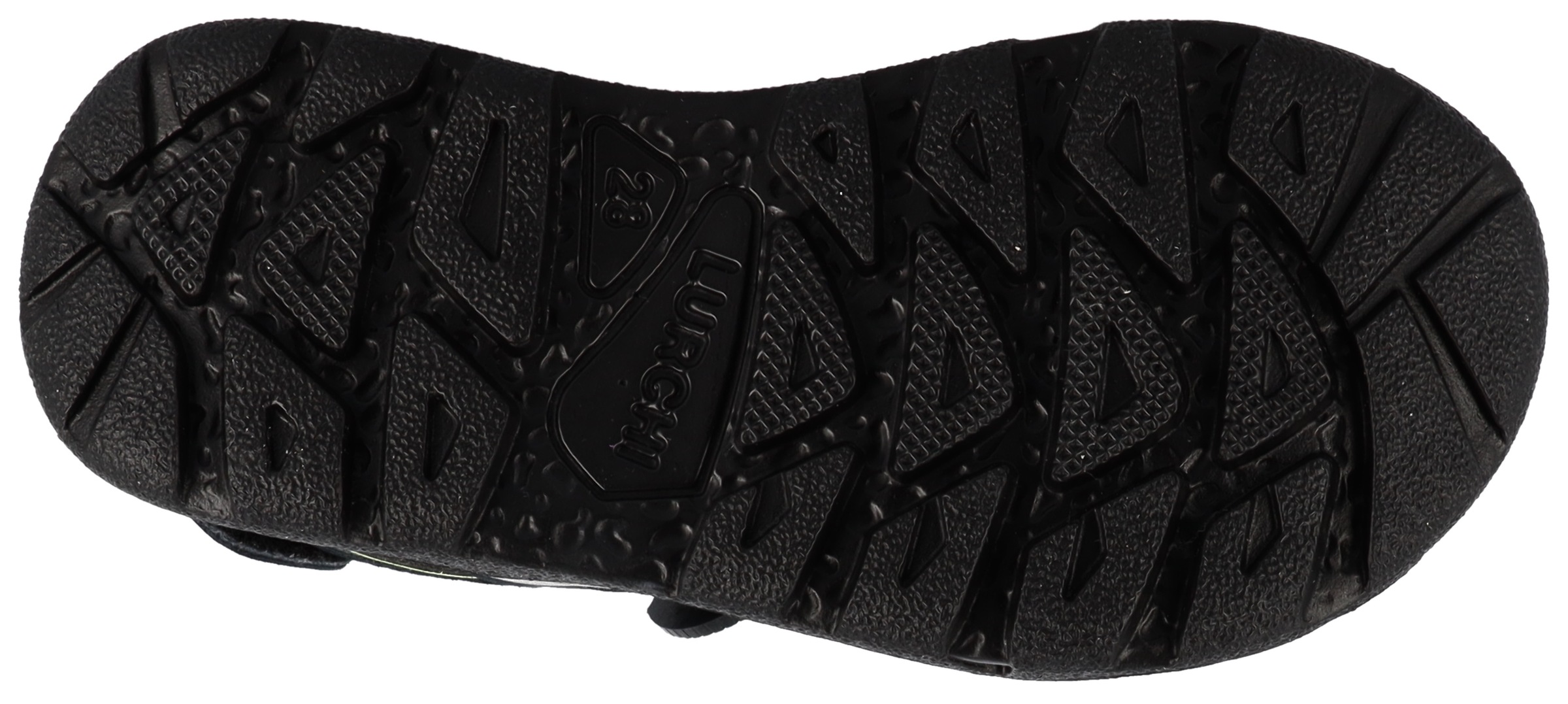Lurchi Sandale »Oweno«  chaussure à velcro avec couleurs néon, gabarit de taille à télécharger