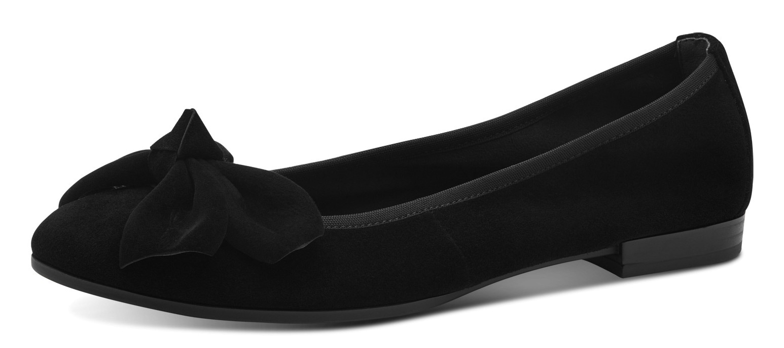 Image of Tamaris Ballerina, Blockabsatz, Businessschuh, Schlupfschuh hat eine schmale Form