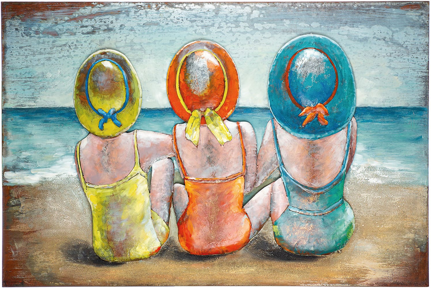 Image of Casablanca by Gilde Leinwandbild "Bild rechteckig Beach Ladies" Strandbilder 1 Stk. tlg.