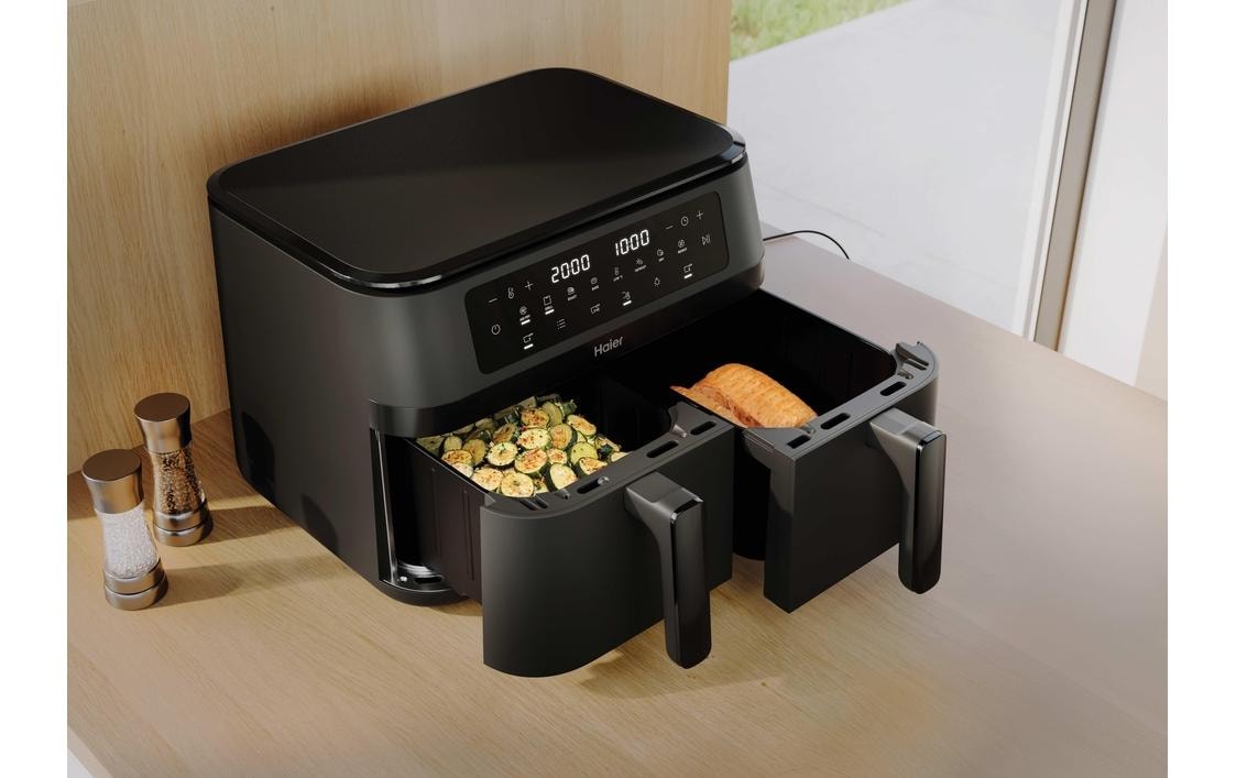 Haier Heissluftfritteuse »HAF3AD 21 11,5 l« Doppel-Heissluftfritteuse
