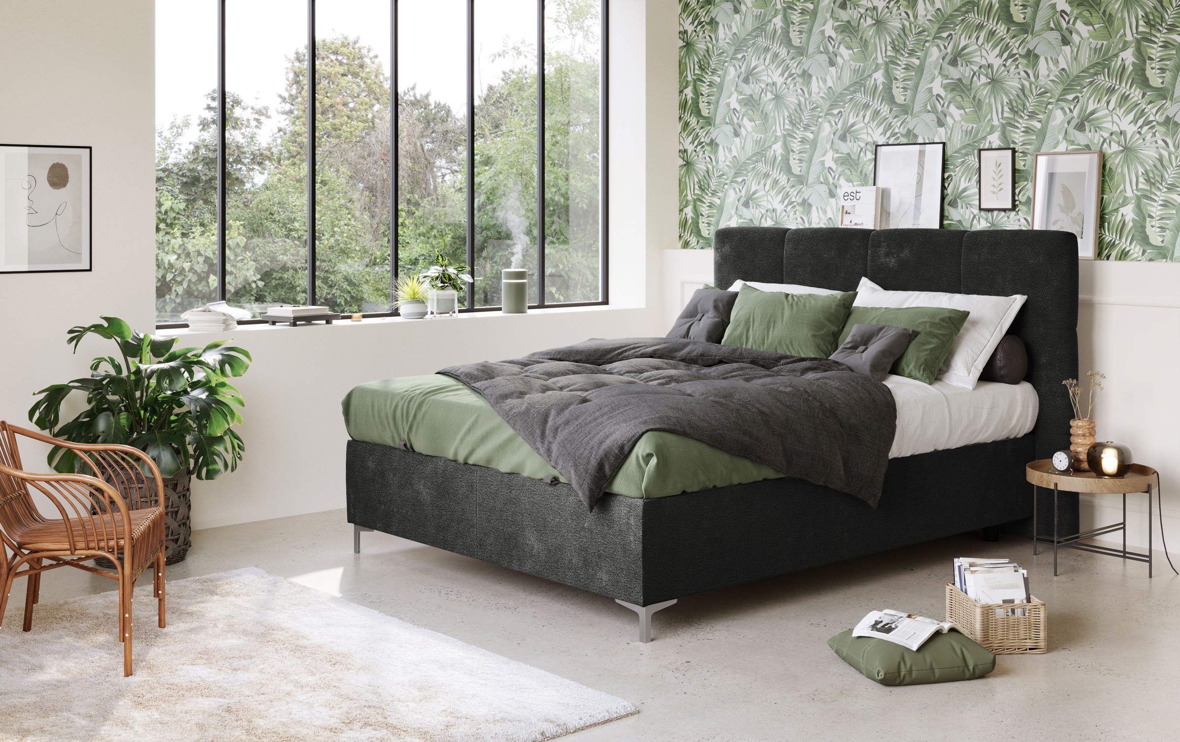 COTTA Boxbett »Kimy inkl. Bettkasten« erhältlich in den Breiten 160x200cm & 180x200cm