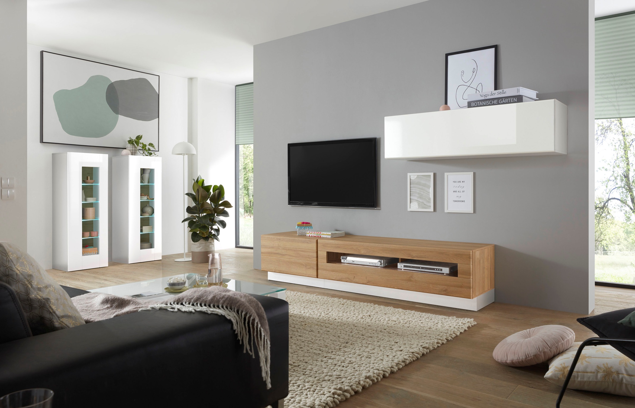 Image of Places of Style Wohnwand »Cayman«, (Set, 5 St.), im modernen Design bei Ackermann Versand Schweiz