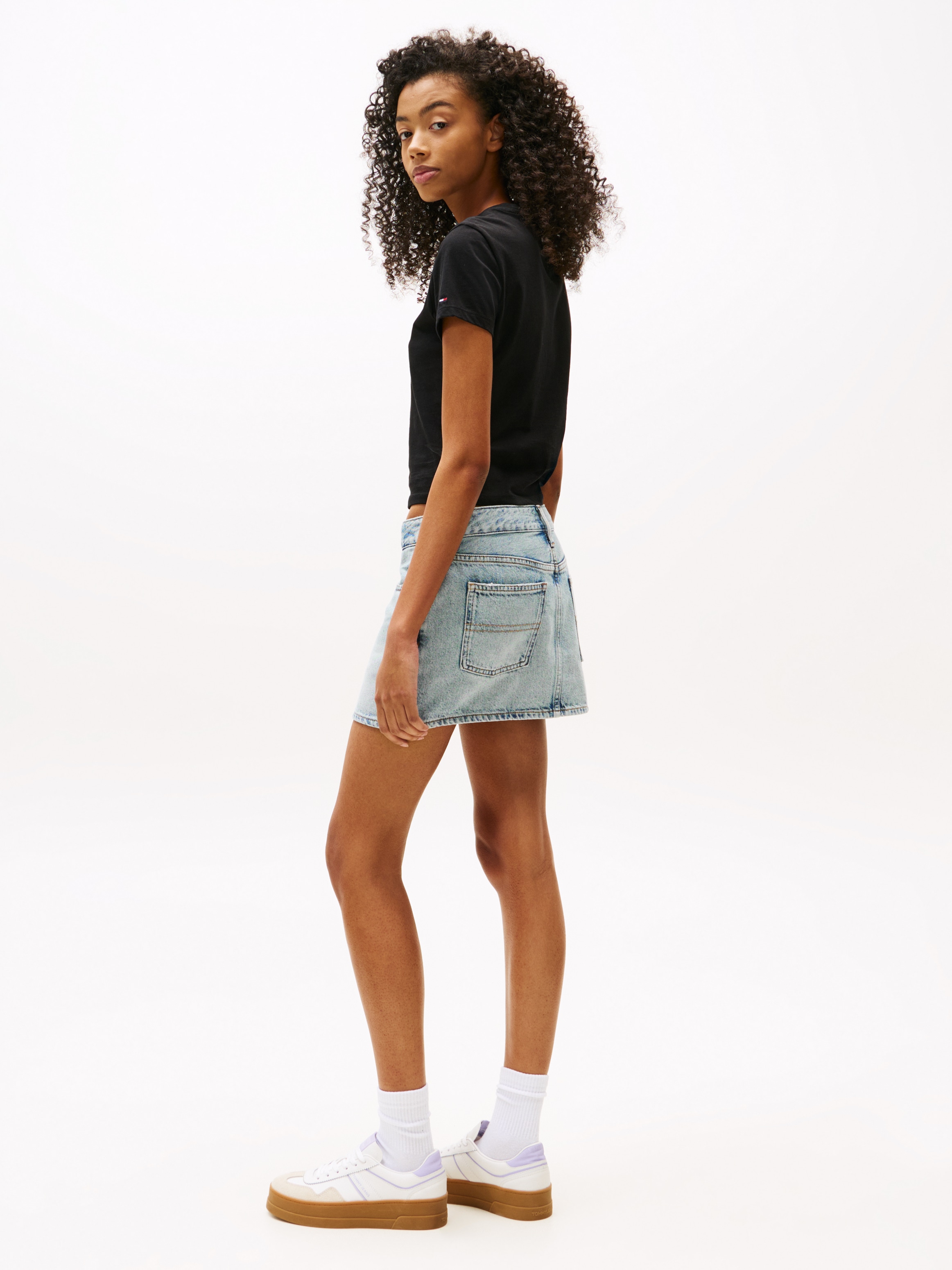 Tommy Jeans Kurzarmshirt »TJW SLIM SH HEART TEE«