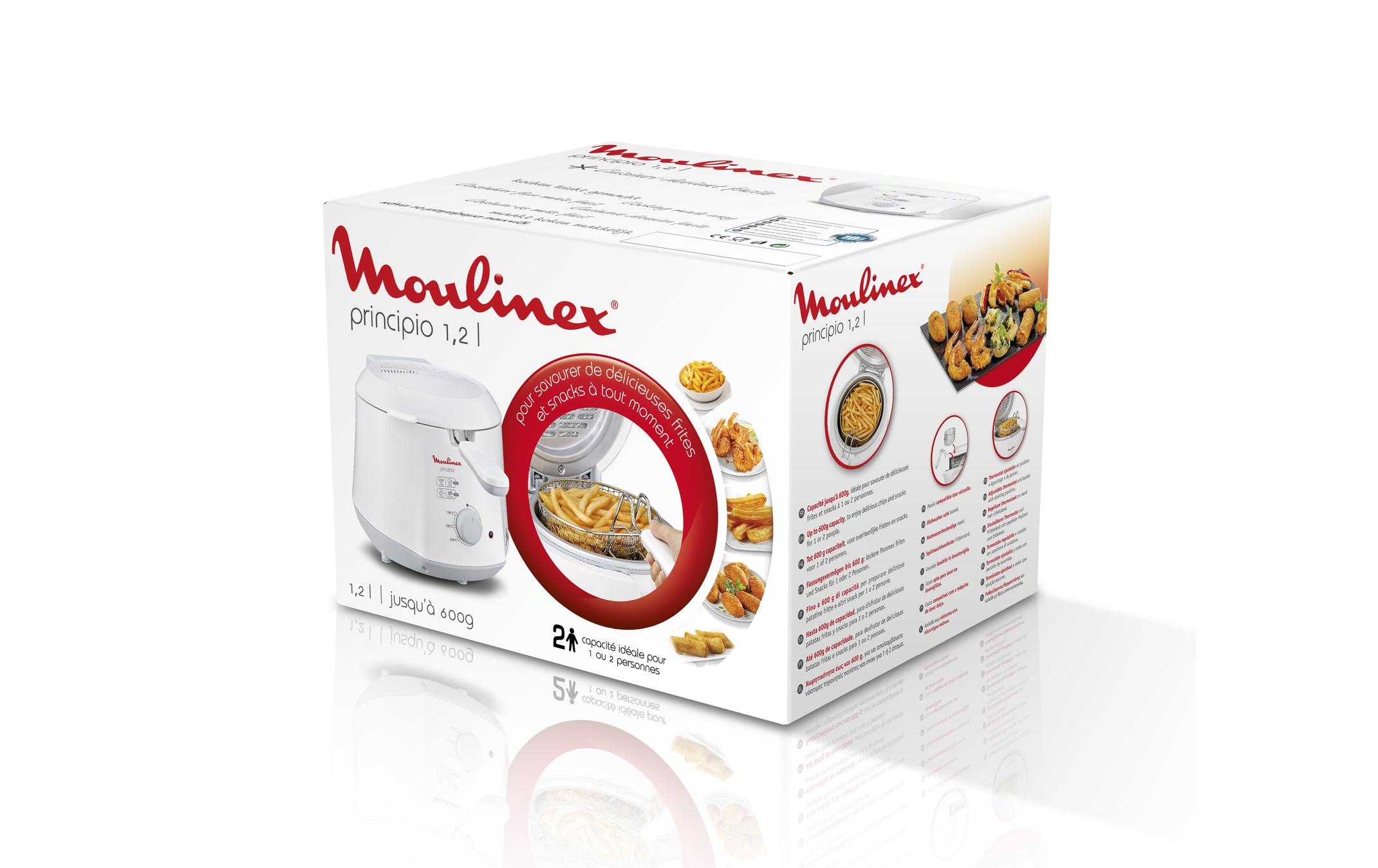 Moulinex Fritteuse »Principio 0.6 kg«, 1000 W
