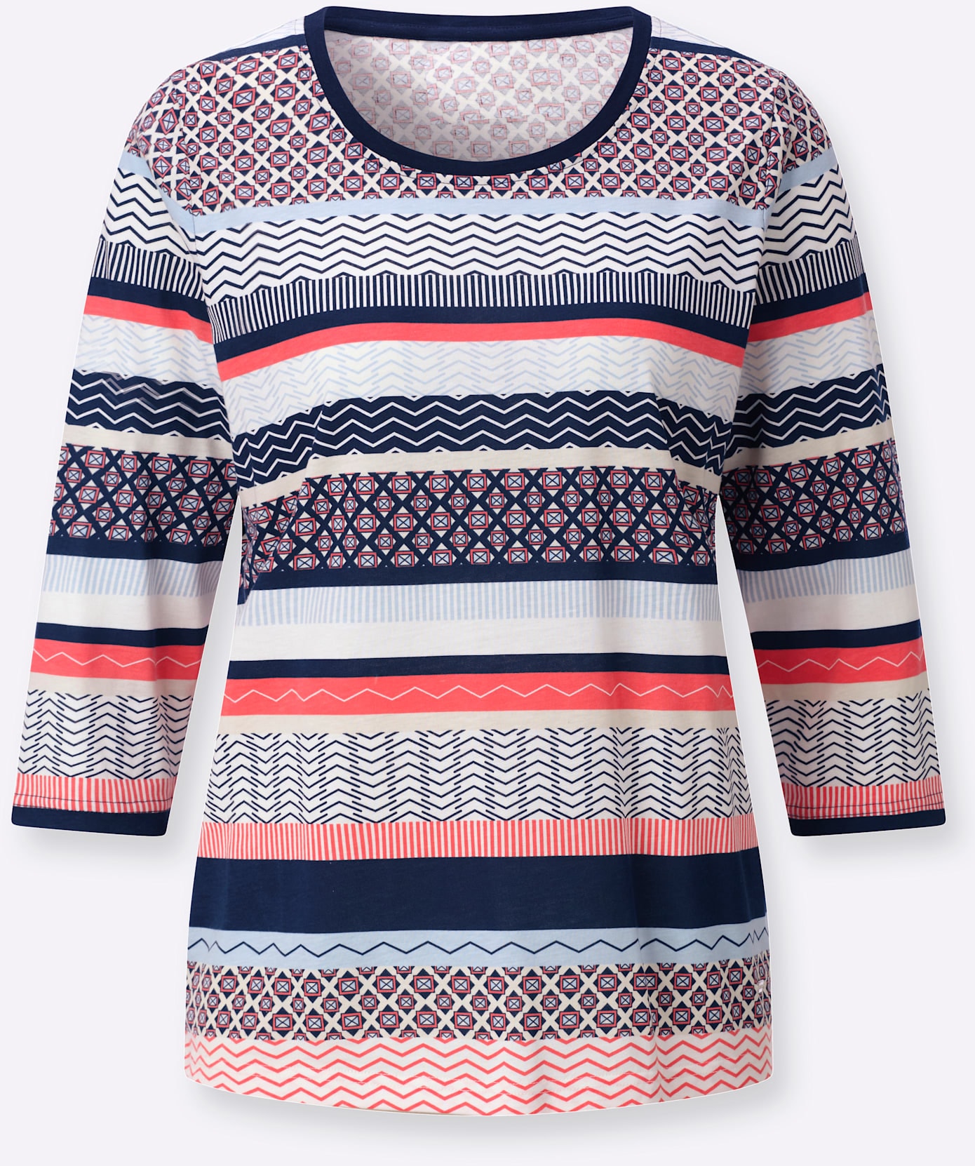 Casual Looks Print-Shirt »3/4-Arm-Shirt« 1 tlg.
