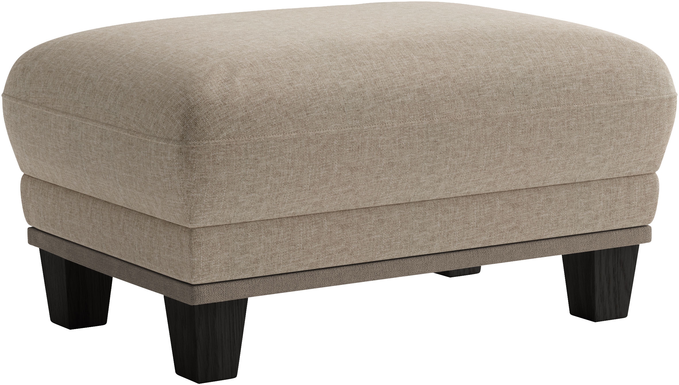 sit&more Polsterhocker »Concept« mit Buchefuss in drei Farben zur Auswahl