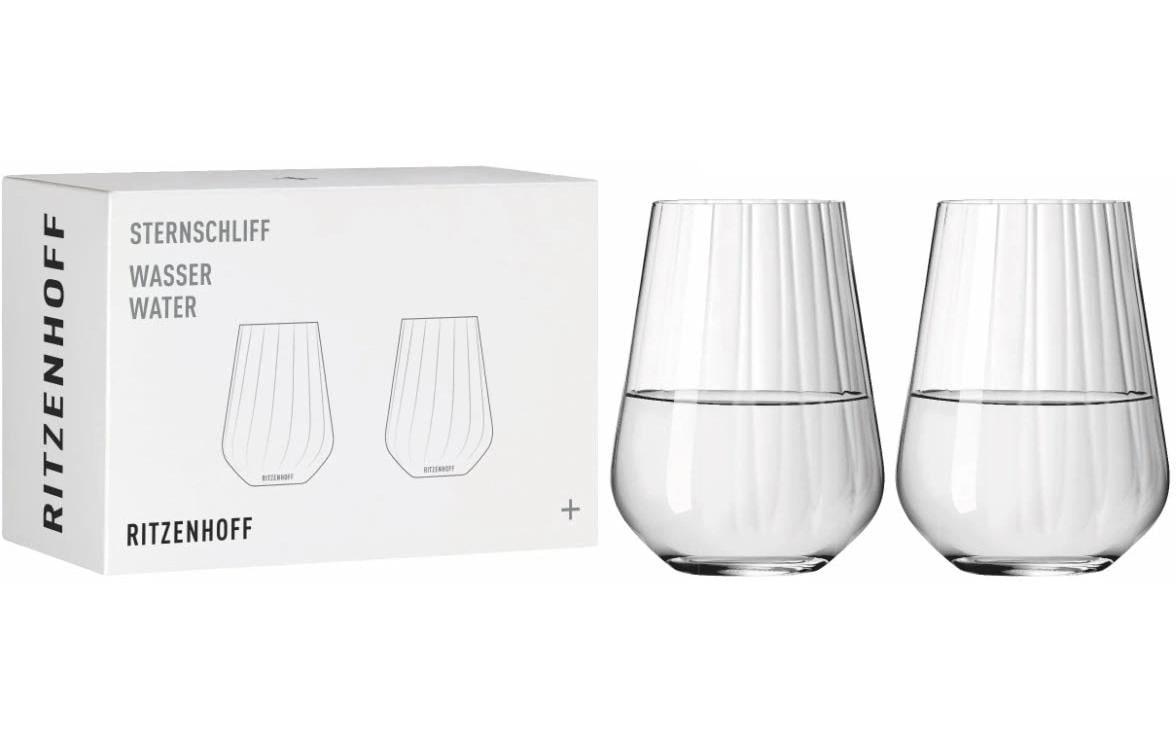 Ritzenhoff Glas »Sternenschliff No 2.«, (Set, 2 tlg.)