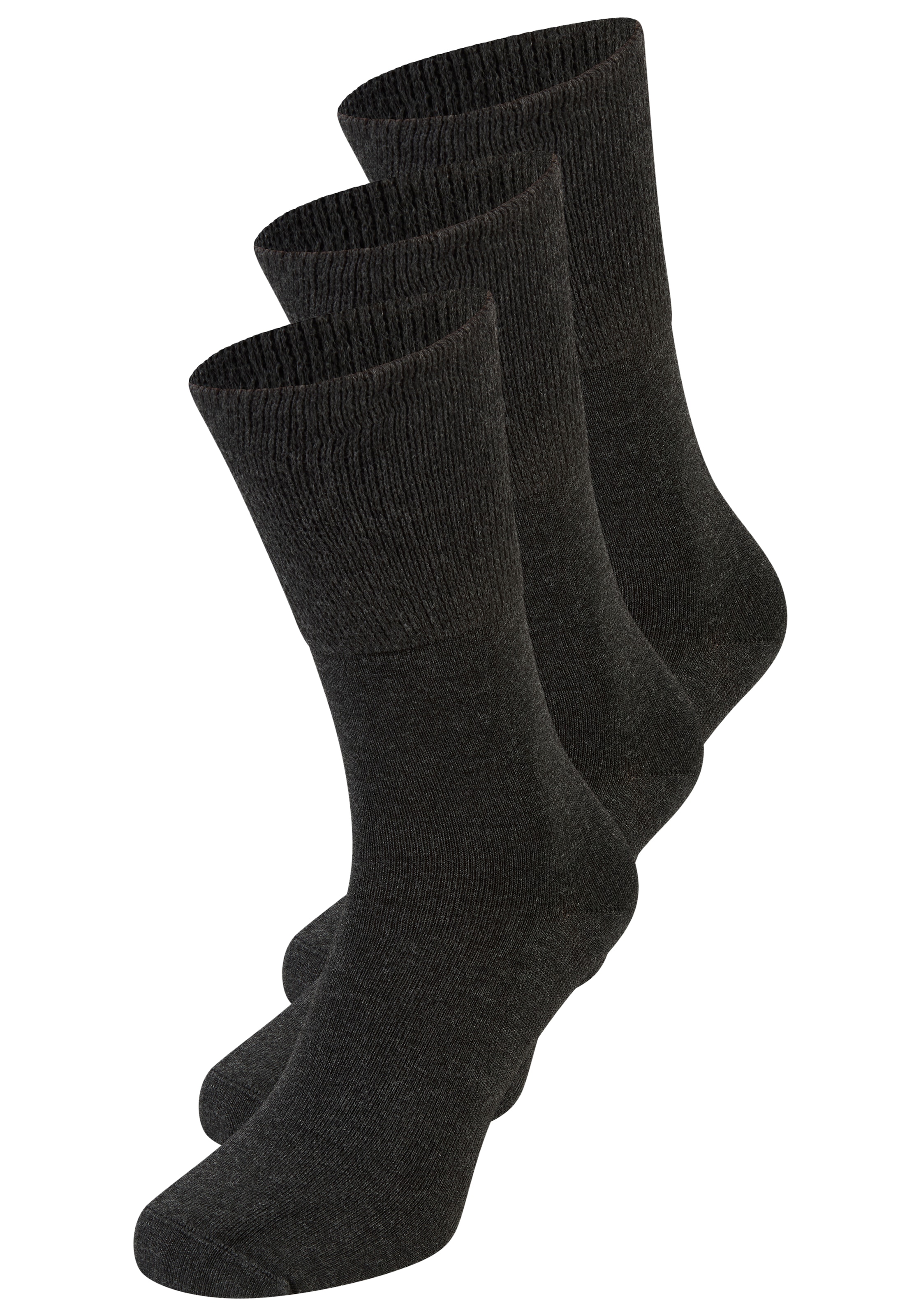Apollo Diabetikersocken »3er Pack«, (3 Paar, 3), mit temperaturregulierender Funktion