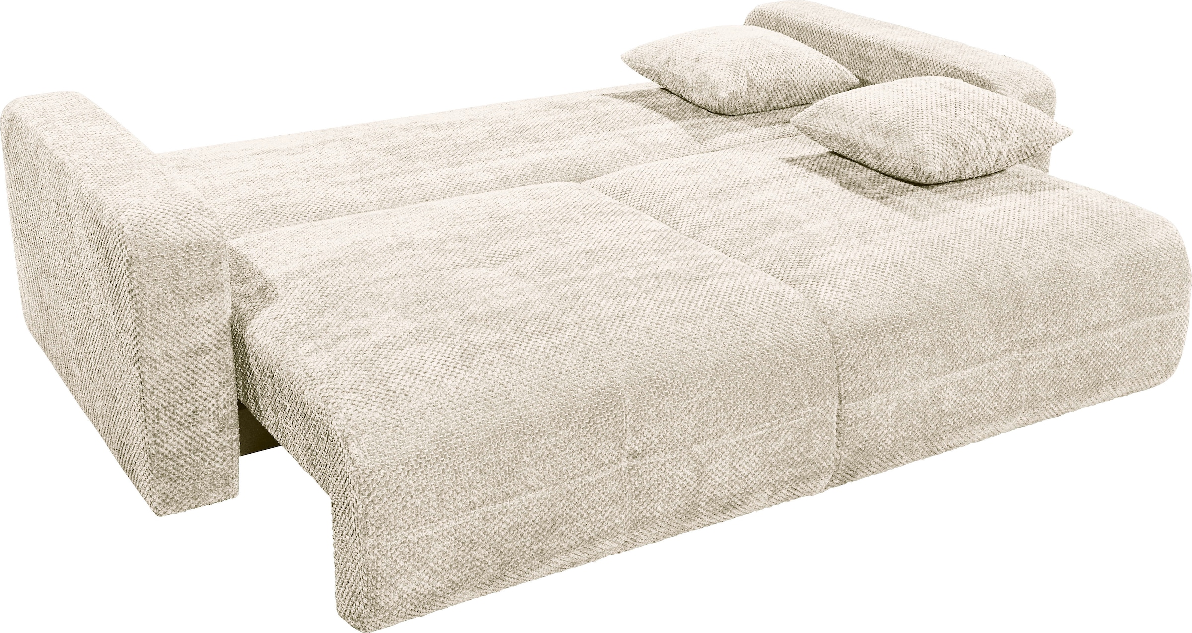 ED EXCITING DESIGN Schlafsofa »Bullet«, mit Bettkasten & 2 Zierkissen