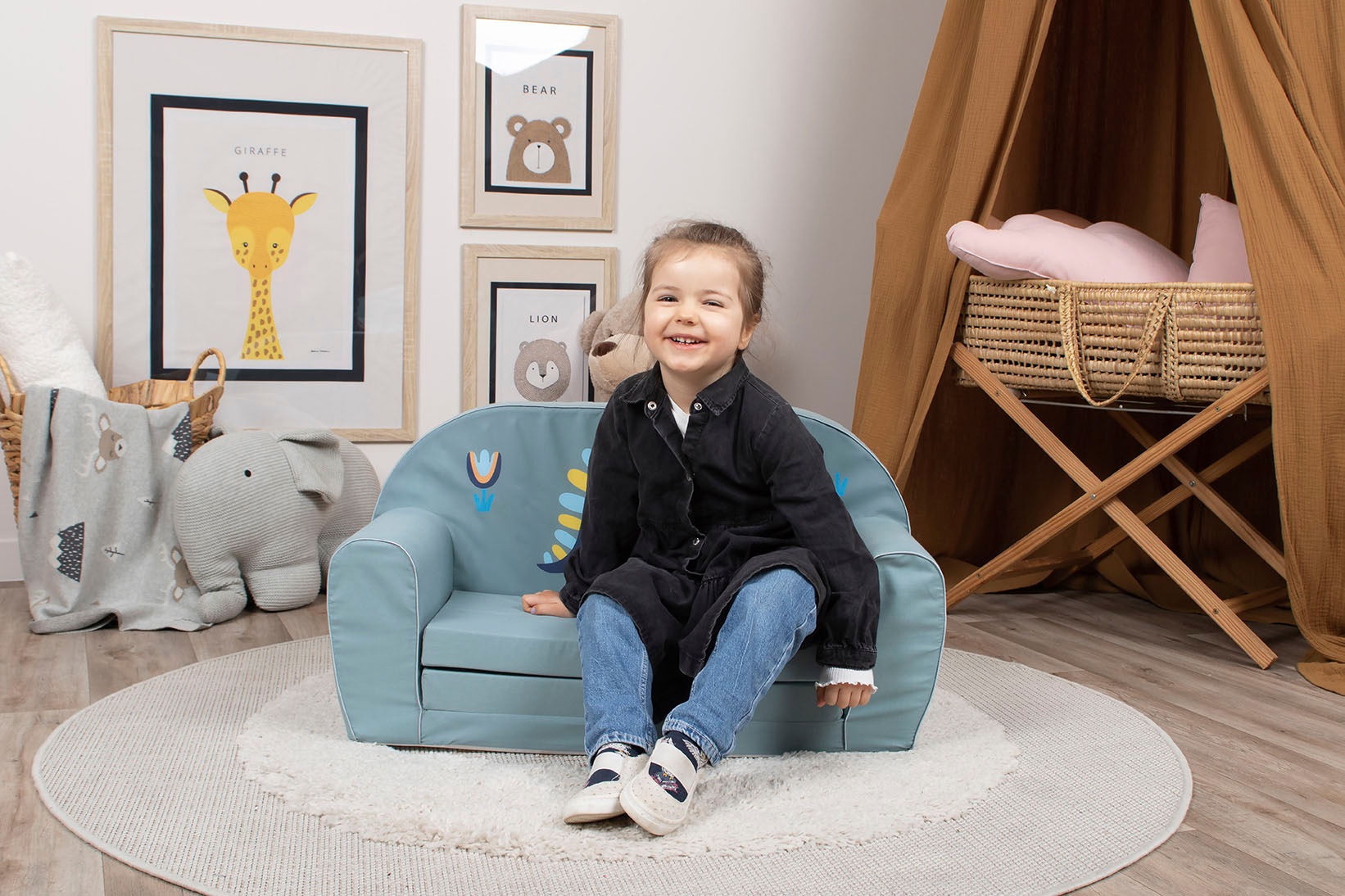 Sofa auf Europe Made in »Dino«, für ♕ versandkostenfrei Knorrtoys® Kinder;