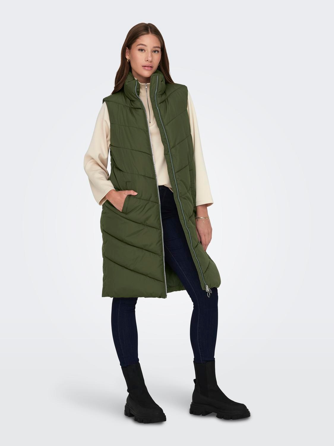 JDY Steppweste »JDYFINNO LONG PADDED WAISTCOAT NEW NOOS«