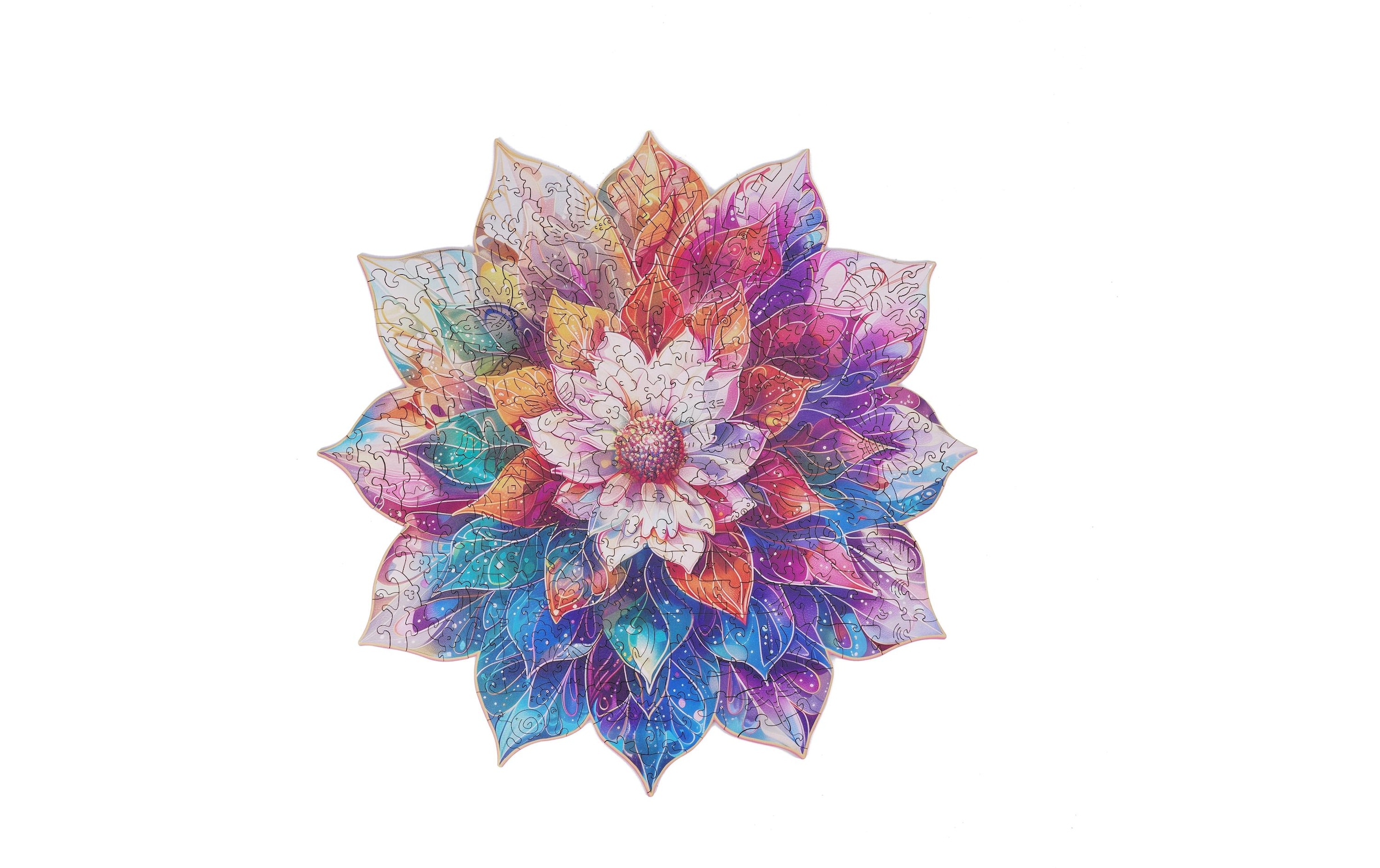   3D-Puzzle »RoboTime Mystic Mandala Flower«