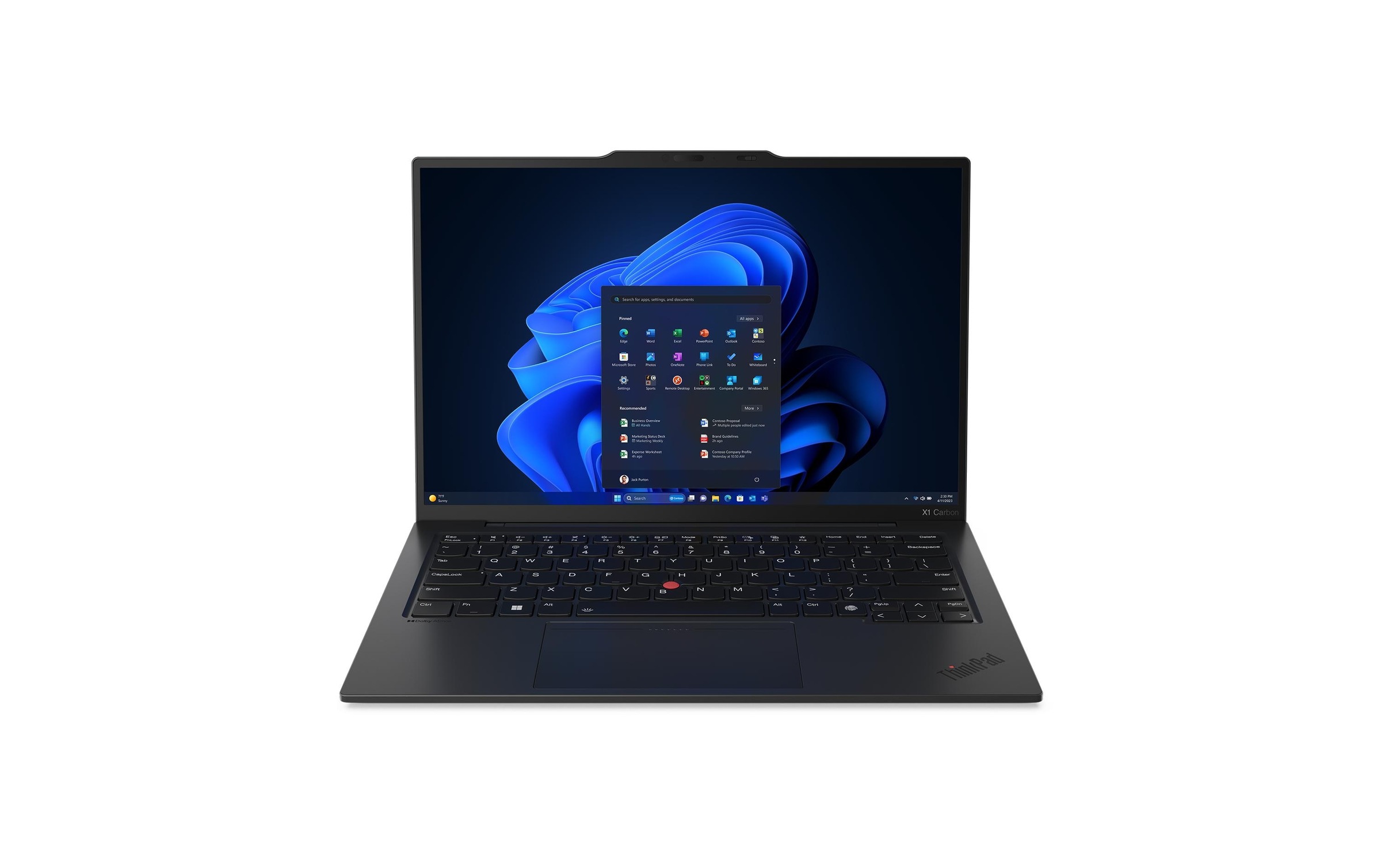 Lenovo Notebook »ThinkPad X1 Carbon Gen.12«, 35,42 cm, / 14 Zoll, Intel, Core Ultra 7, 2000 GB SSD