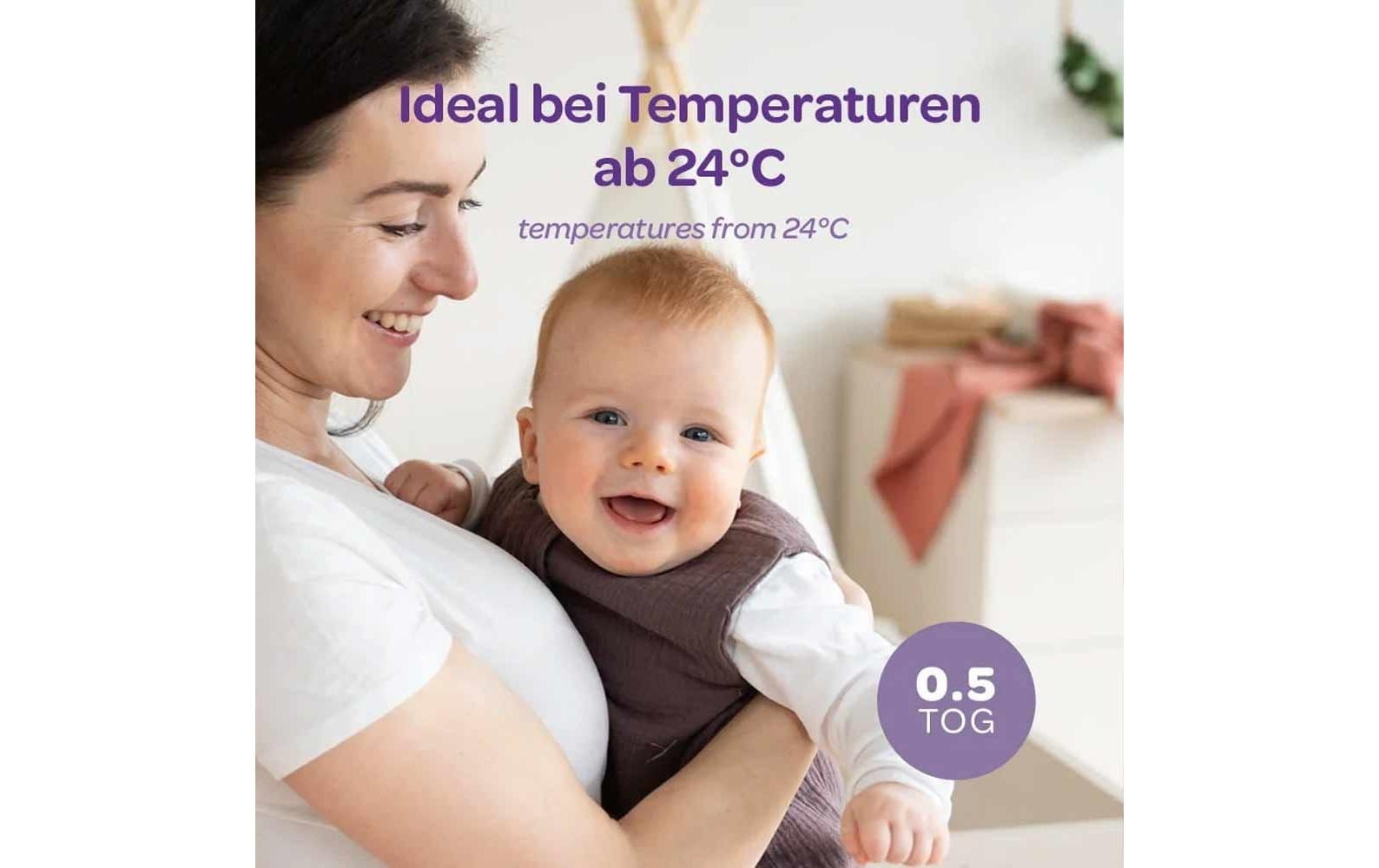 Träumeland Babyschlafsack »Musselin LIEBMICH Gr. 90«