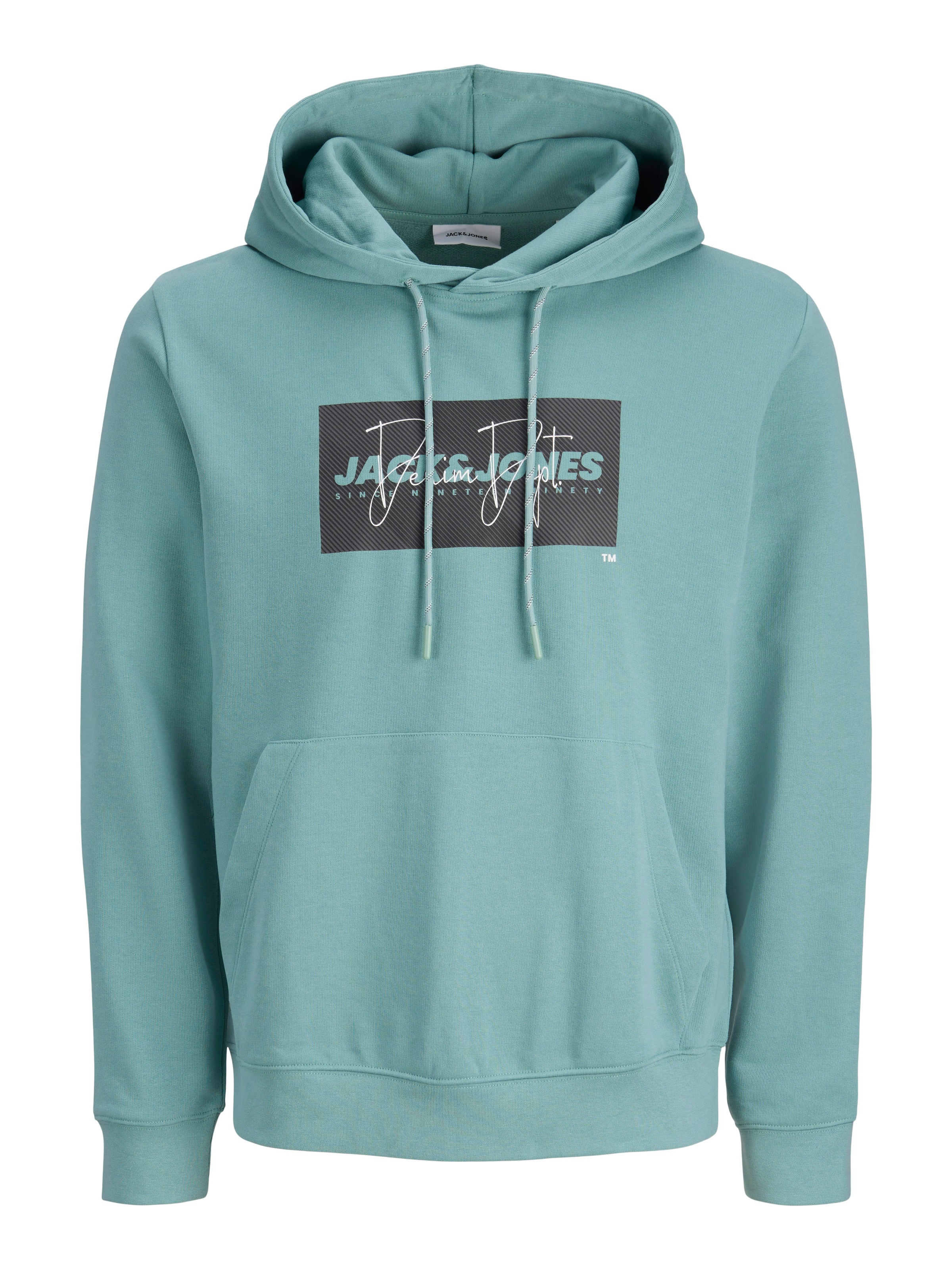 Jack & Jones Kapuzensweatshirt »JJCOLE PRINT SWEAT HOOD UNB«
