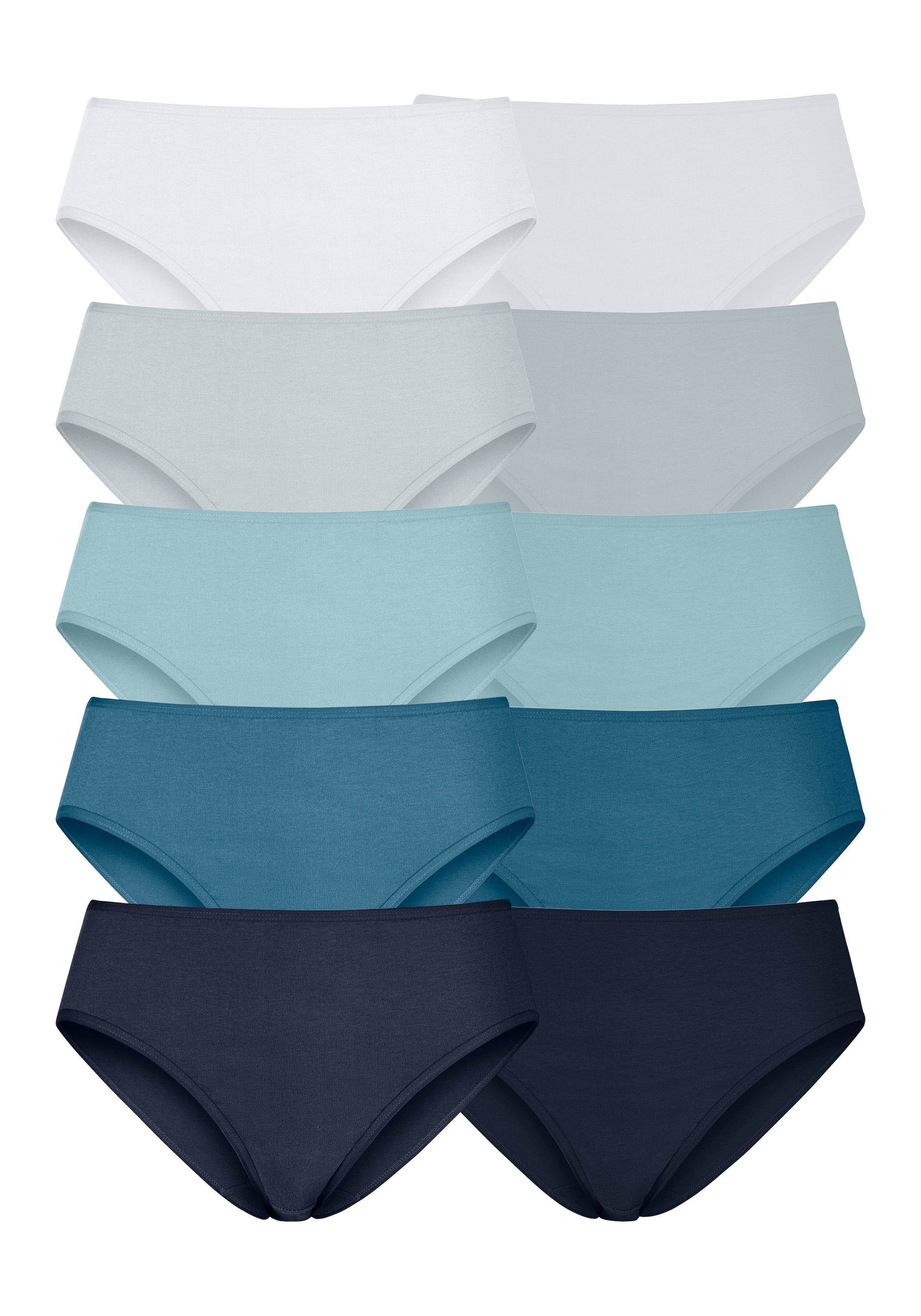 petite fleur Jazz-Pants Slips, (Packung, 10 St.), aus elastischer Baumwolle  versandkostenfrei auf