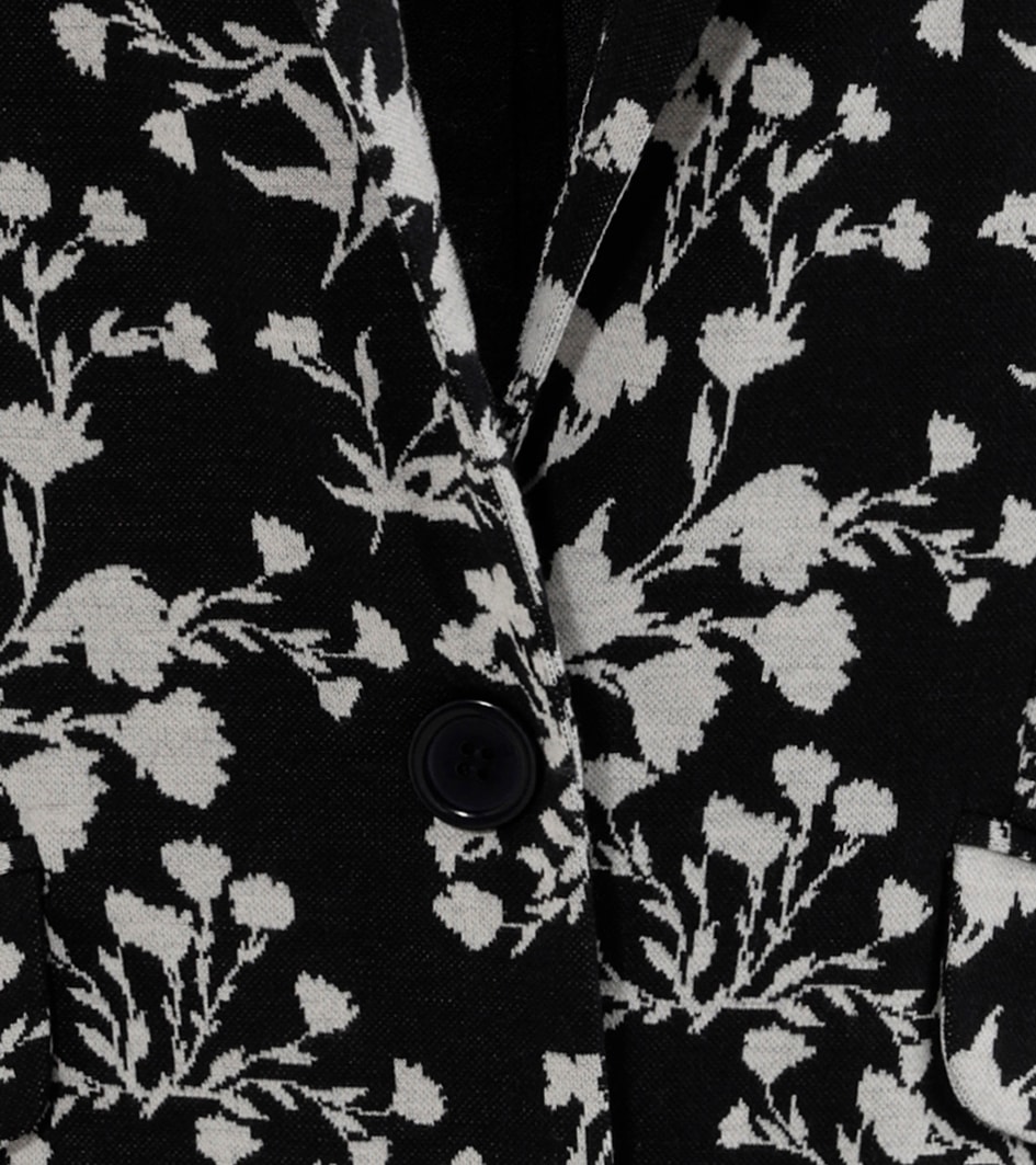 Aniston SELECTED Longblazer, mit abstrakter, floraler Musterung