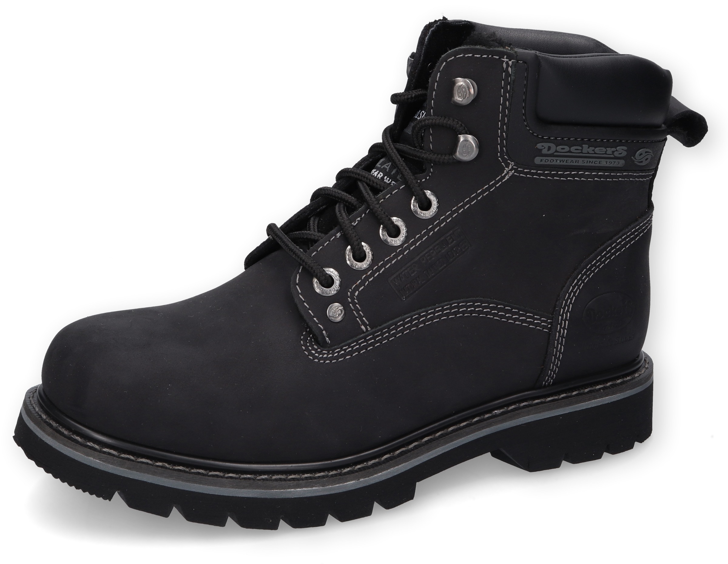 Image of Dockers by Gerli Schnürboots Winterboots, Workerboots mit Profilsohle