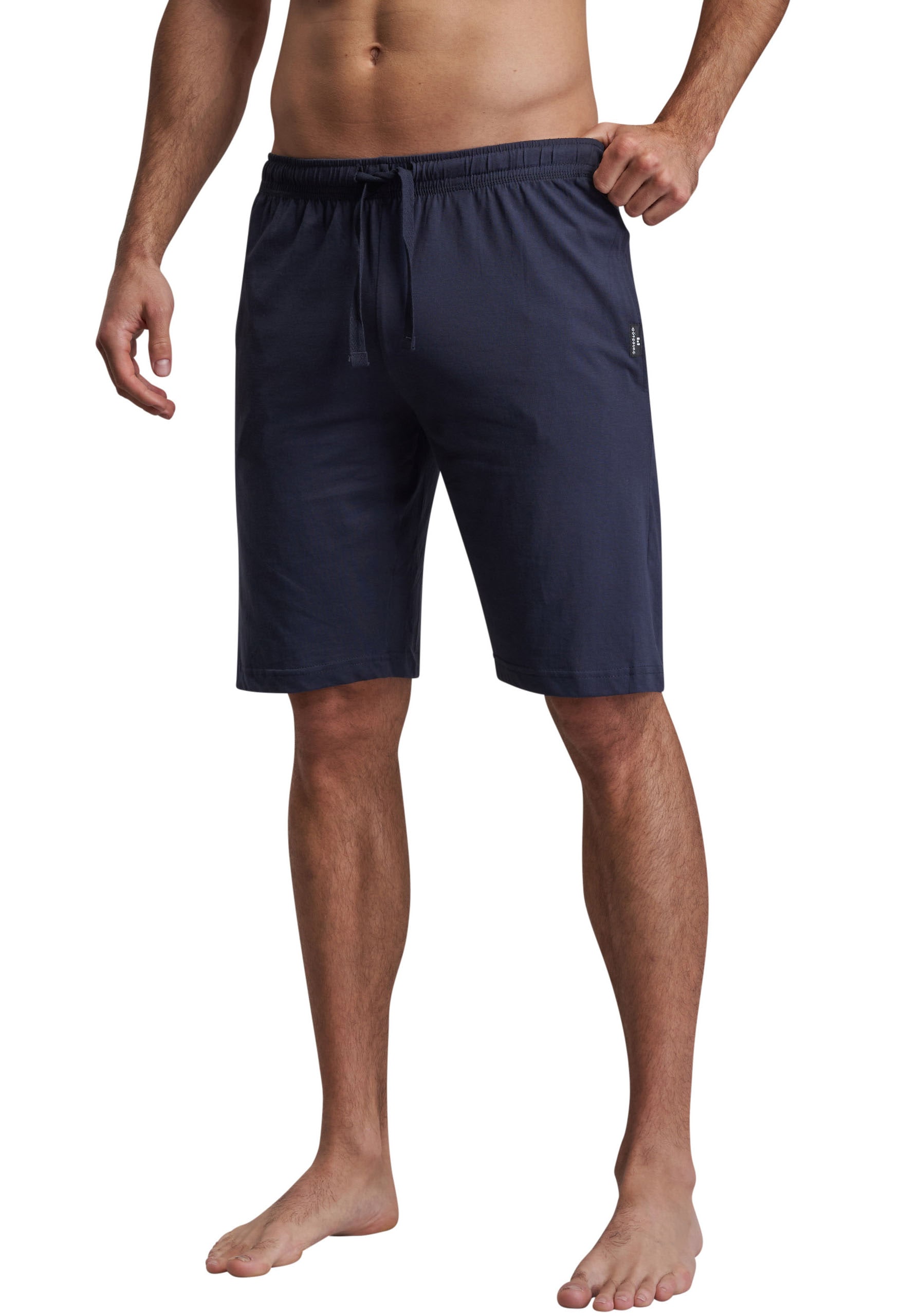 GÖTZBURG Homewearhose »New York«, elastischer Bund mit Kordelzug