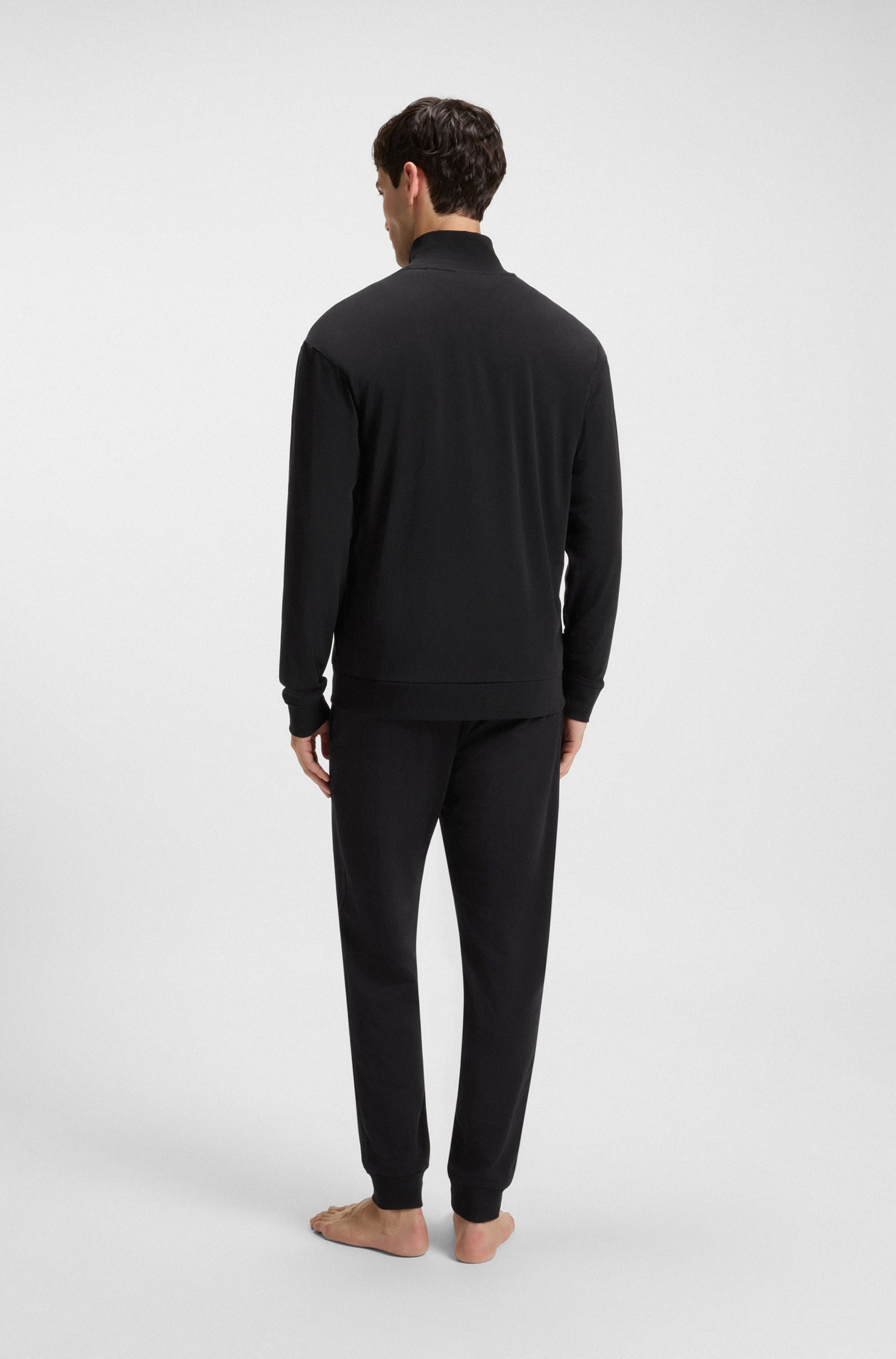 HUGO Underwear Sweatjacke »Laze Zip Jacket« mit seitlichen Taschen