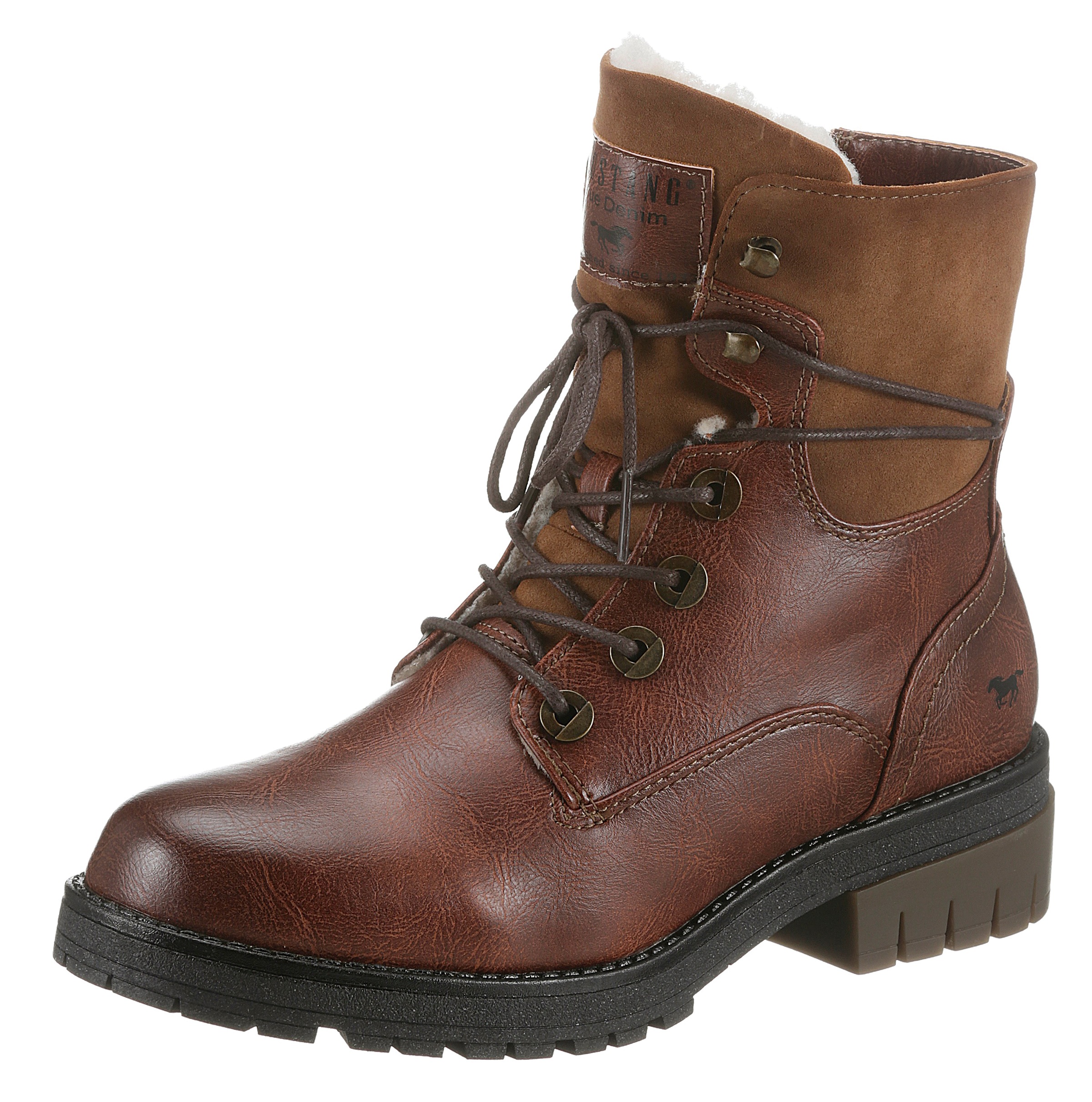 Image of Mustang Shoes Winterstiefelette, mit Profilsohle bei Ackermann Versand Schweiz