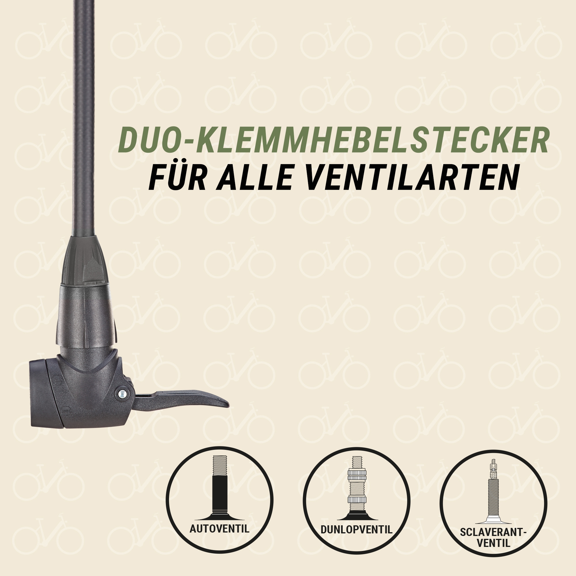 Prophete Standpumpe »Alu-Fussstandpumpe m. digitalem Manometer«