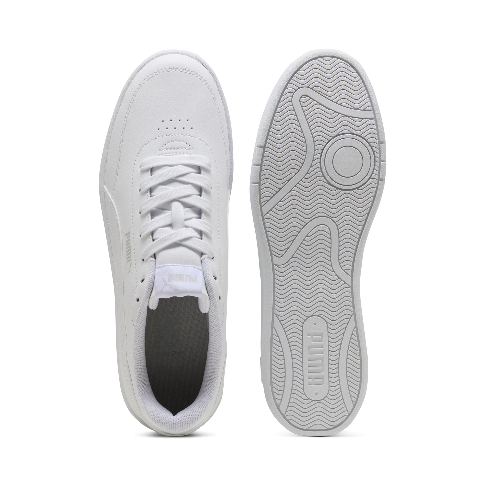 PUMA Sneaker »COURT CLASSIC CLEAN«  mit SoftFoam+ Innensohle, mit Synthetik-Obermaterial, mit Schnürung
