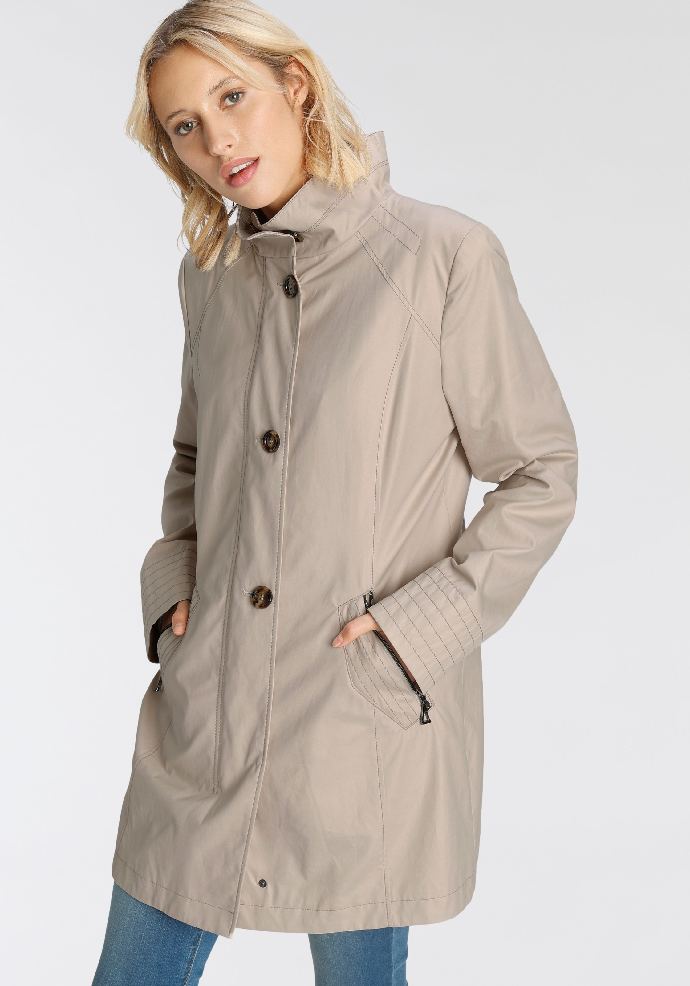 Image of Gil Bret Langjacke, oder auch Kurzmantel im Basic-Stil bei Ackermann Versand Schweiz