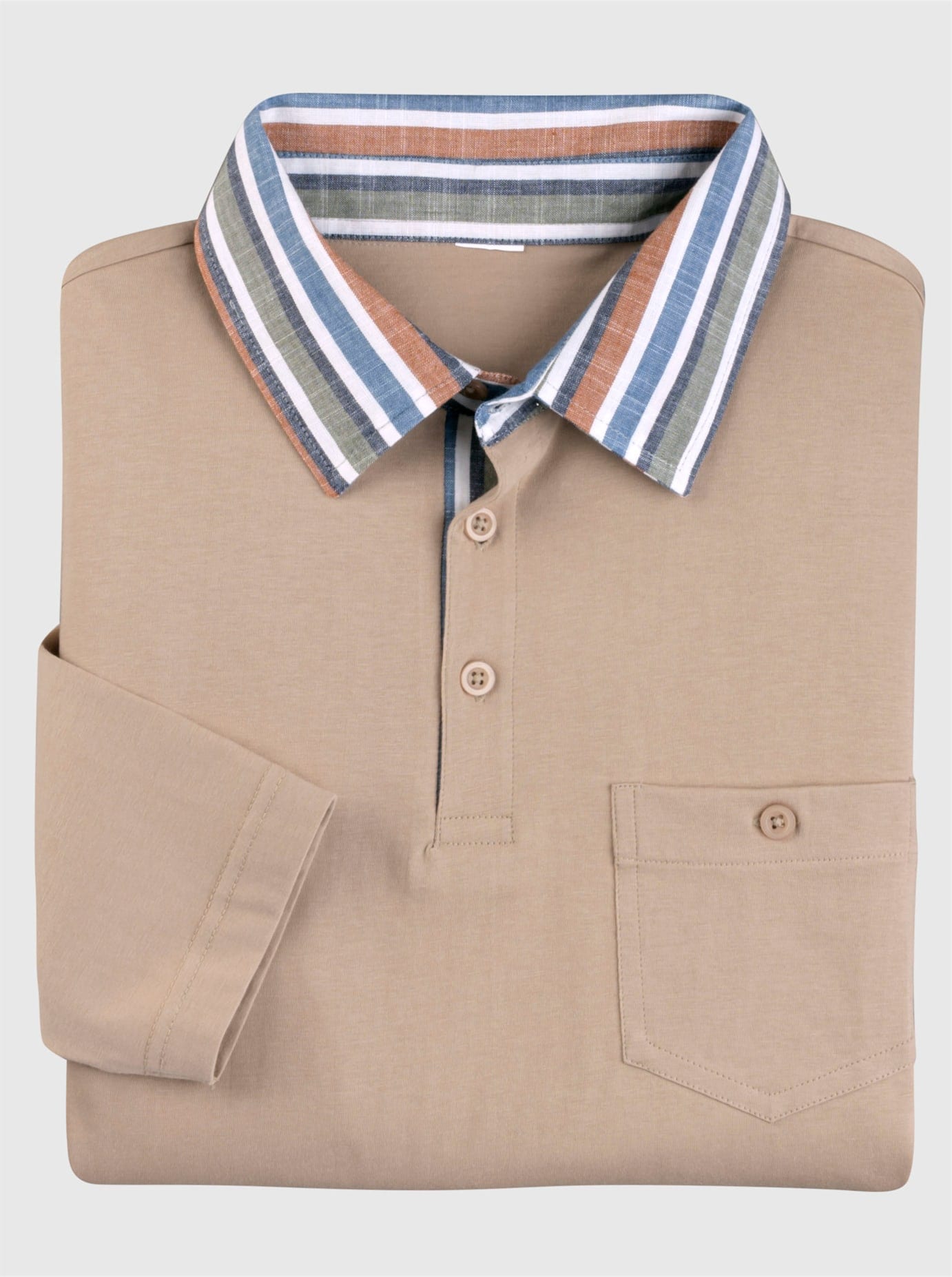 Classic Poloshirt »Langarm-Poloshirt« 1