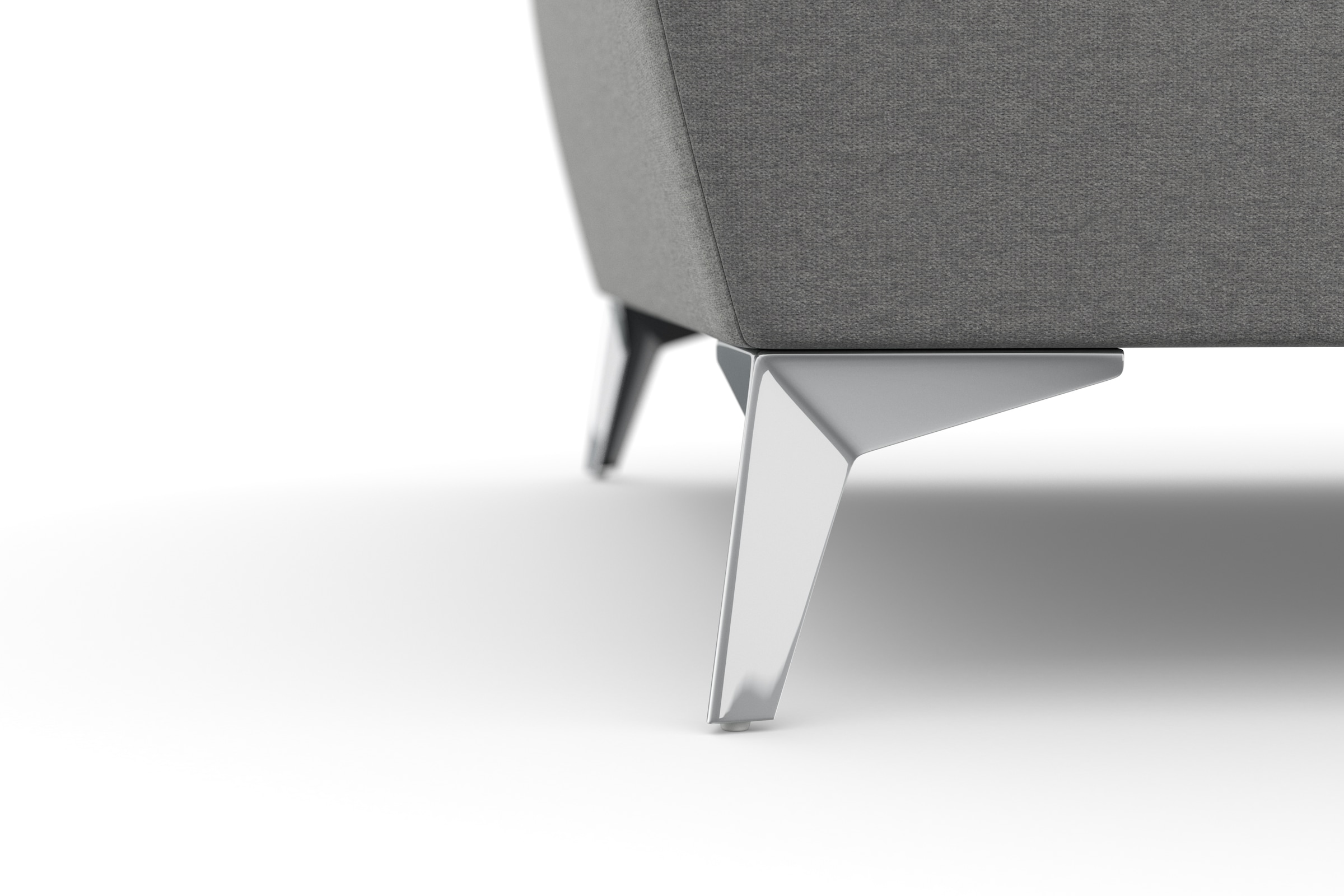sit&more 2,5-Sitzer »Latigo«, mit hochwertigen Metallfüssen