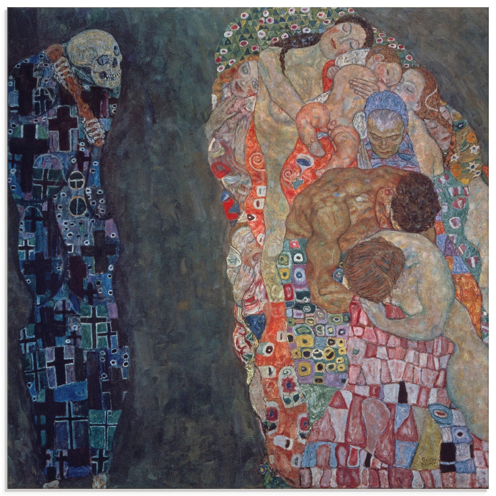 Image of Artland Glasbild »Tod und Leben. Vollendet 1916.«, Religion, (1 St.) bei Ackermann Versand Schweiz