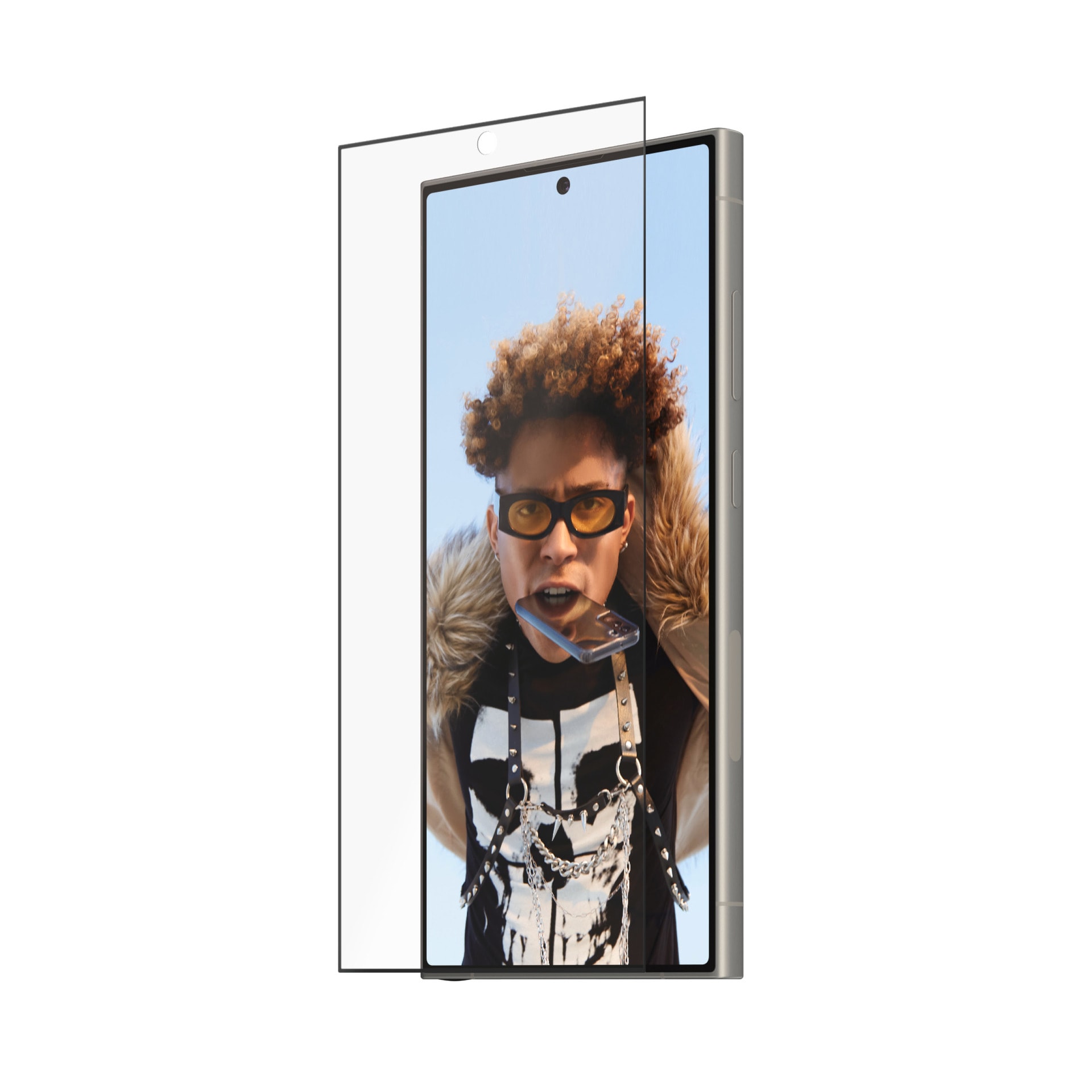 SAFE by PanzerGlass Displayschutzglas »Ultra-Wide Fit Screen Protection«, für Samsung Galaxy S25 Ultra, Displayschutzfolie, Schutzfolie, Bildschirmschutz, kratz- & stossfest