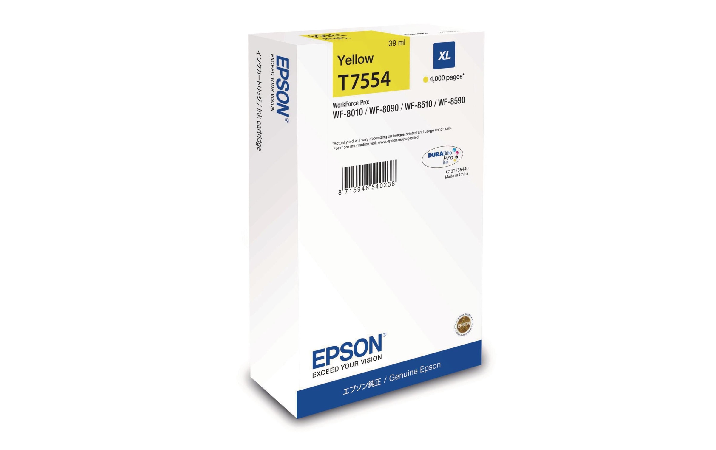 Image of Epson Tonerpatrone »C13T755440 Yellow« bei Ackermann Versand Schweiz