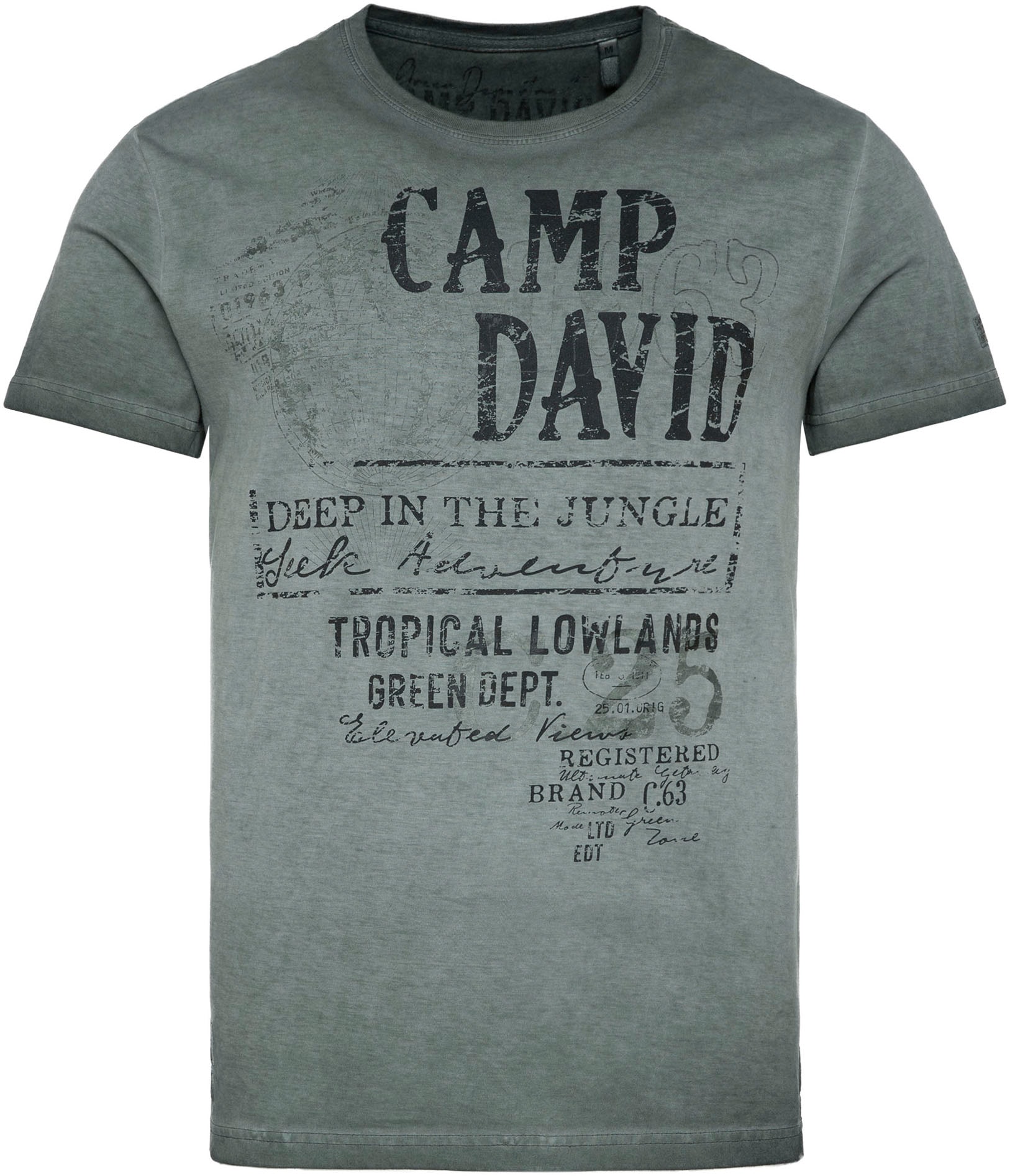 CAMP mit T-Shirt, ♕ auf DAVID versandkostenfrei Seitenschlitzen
