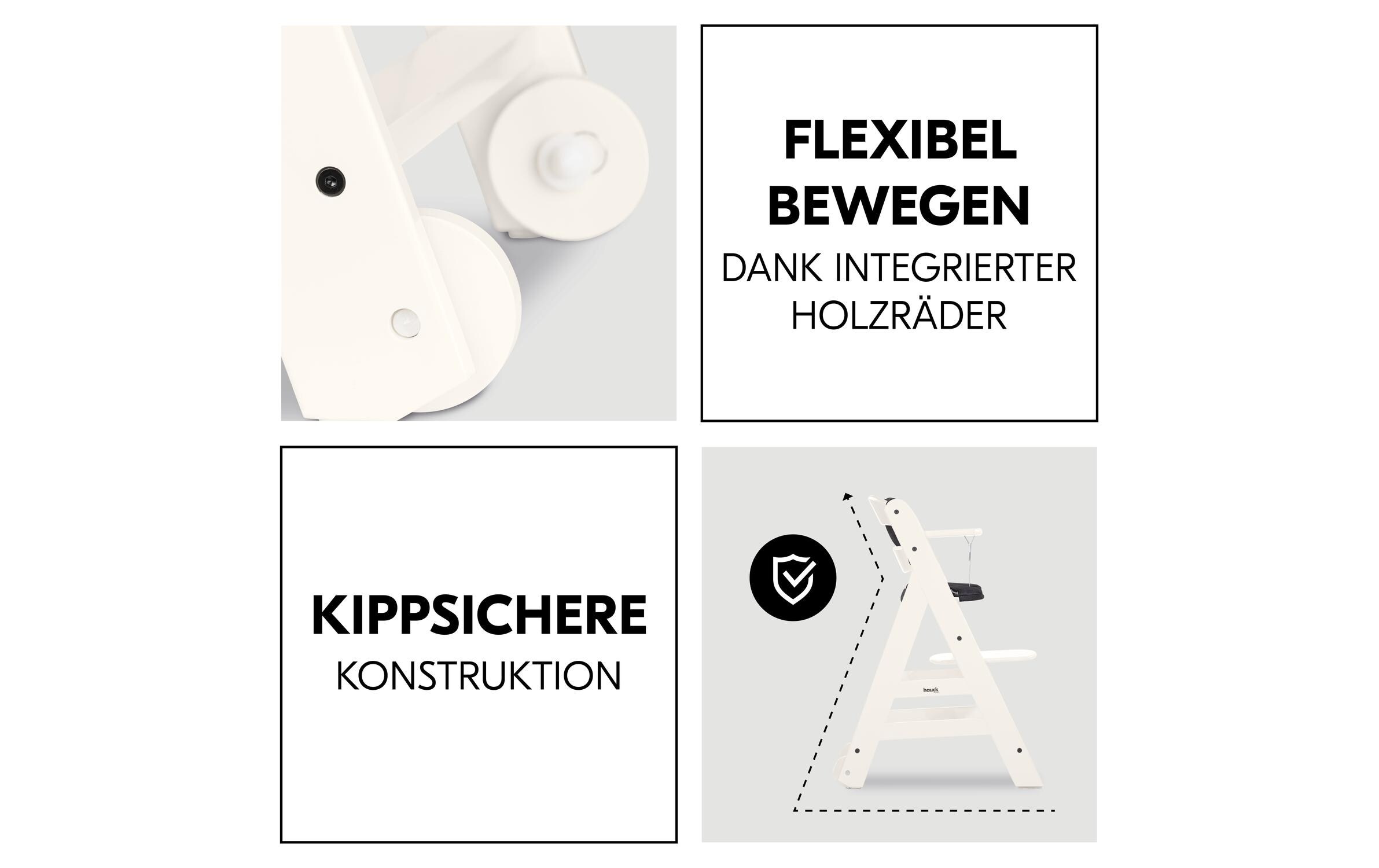 Hauck Hochstuhl »Beta+ White« ()