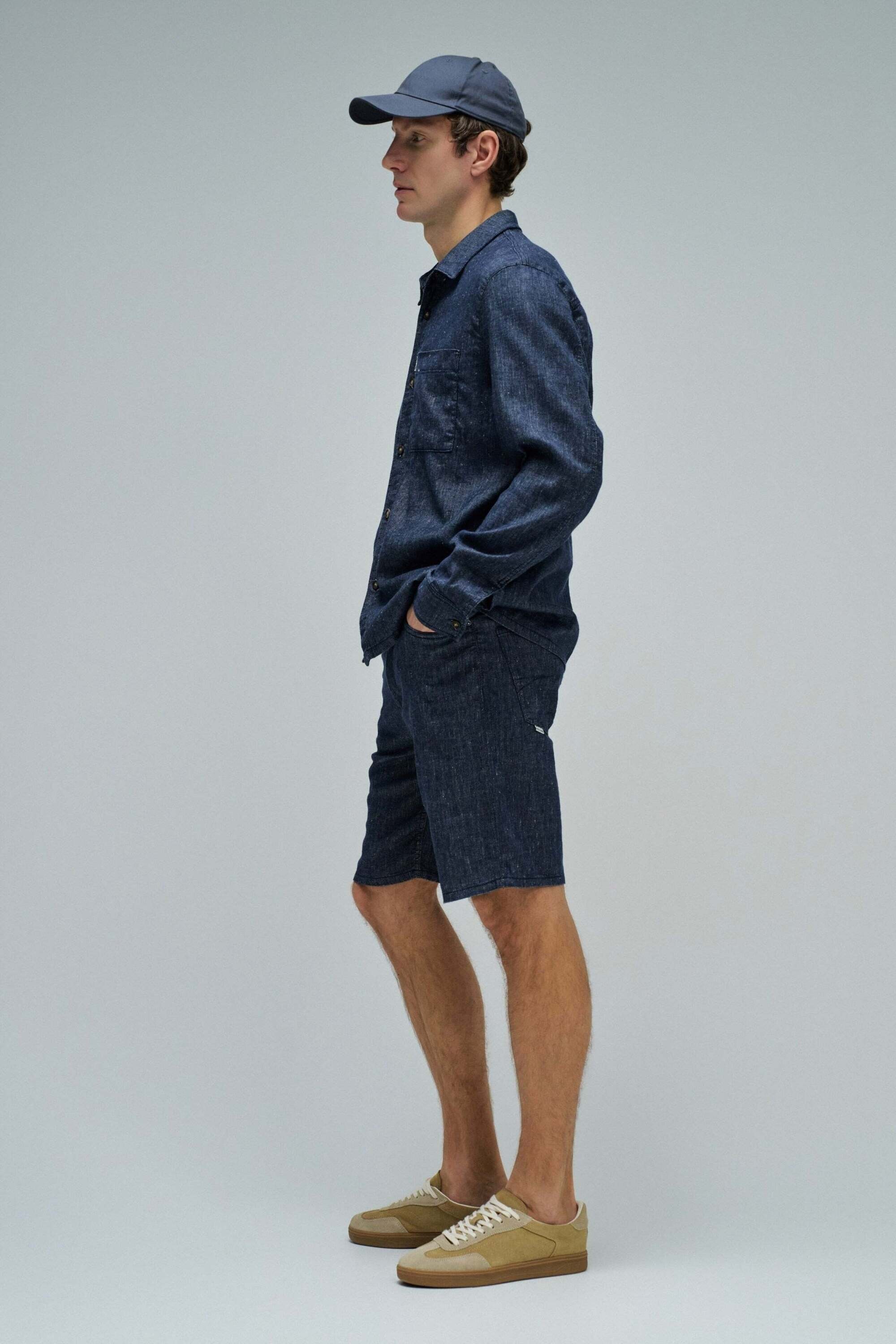 Salsa Leinenhemd »Salsa Jeans Leinenhemd Indigo Linen«