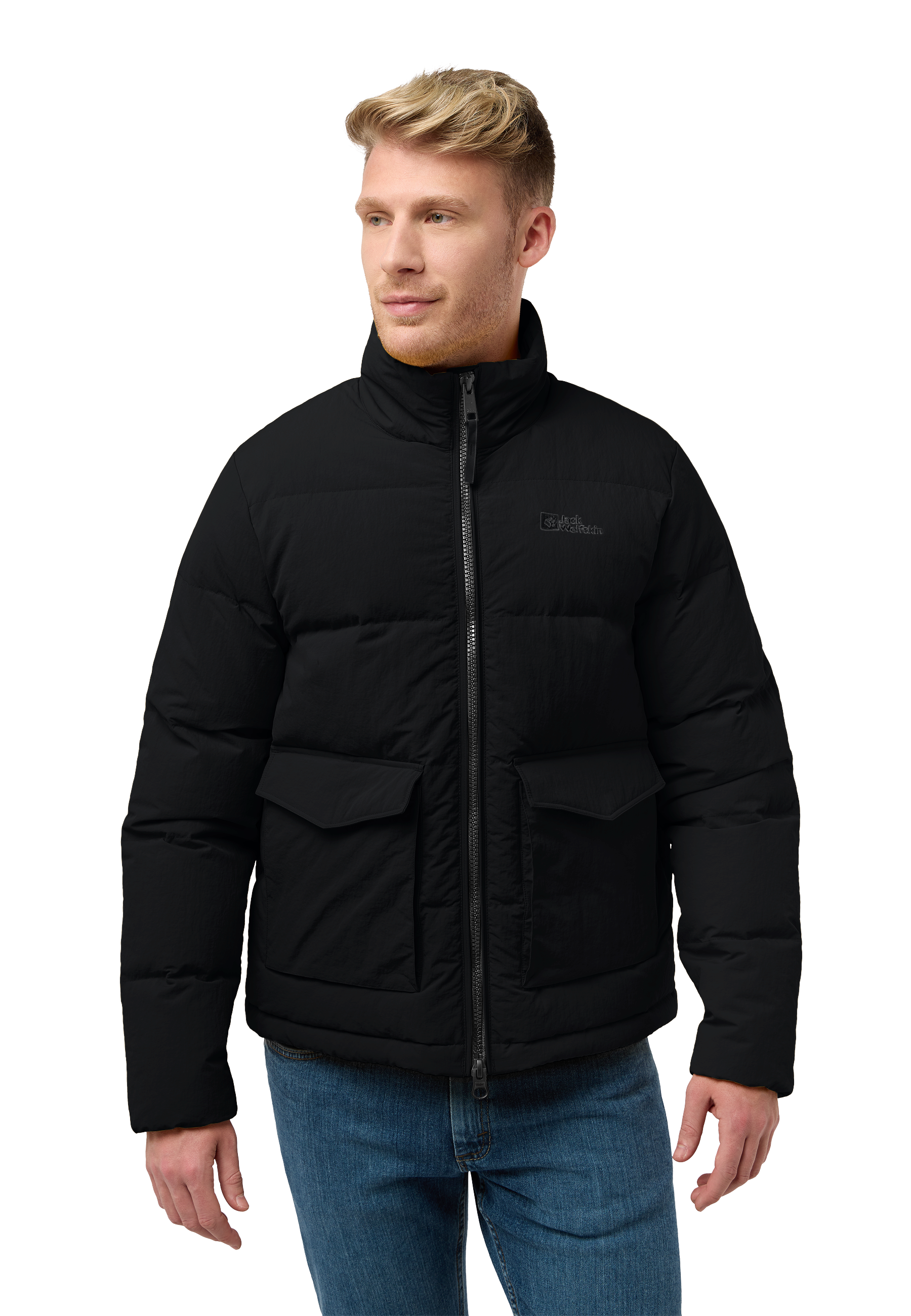 Image of Jack Wolfskin Daunenjacke "NORDLICHT JACKET" für Wandern und Trekking, winddicht, wasserabweisend