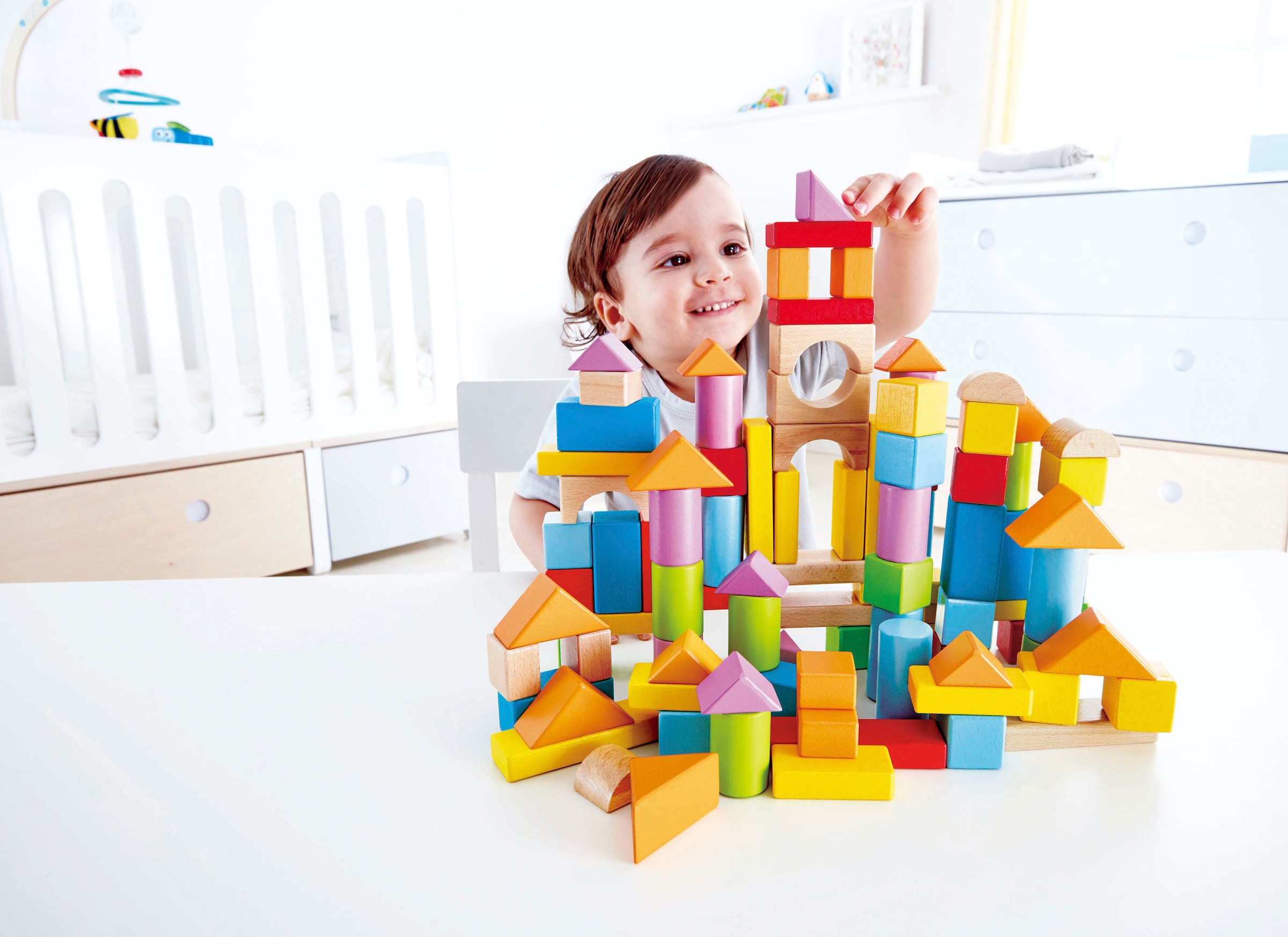 Hape Spielbausteine »Wunderbare Holzbausteine« aus Holz