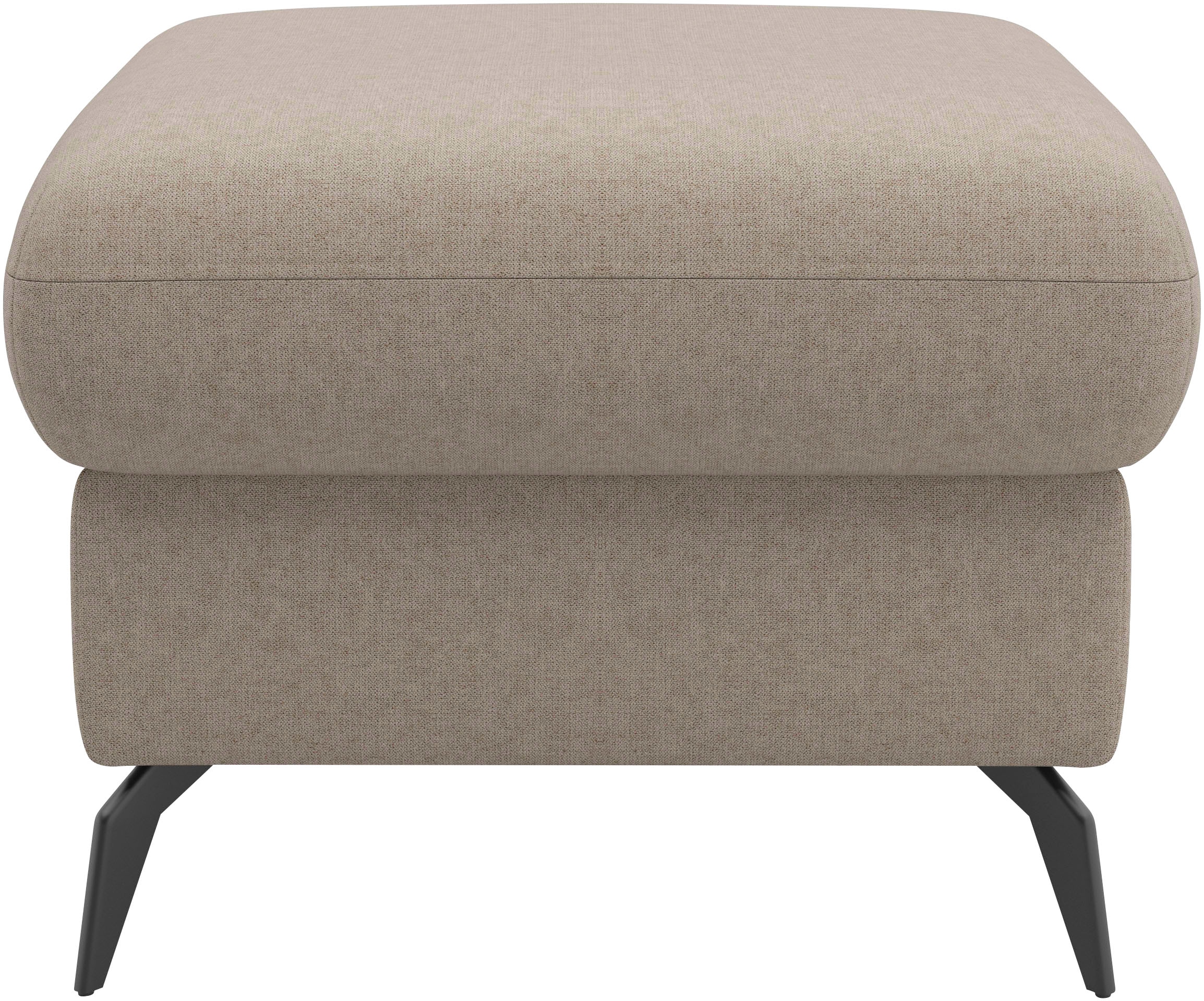 Home affaire Polsterhocker »Rochelle«, (1 St.), moderne 15 cm Metallfüsse