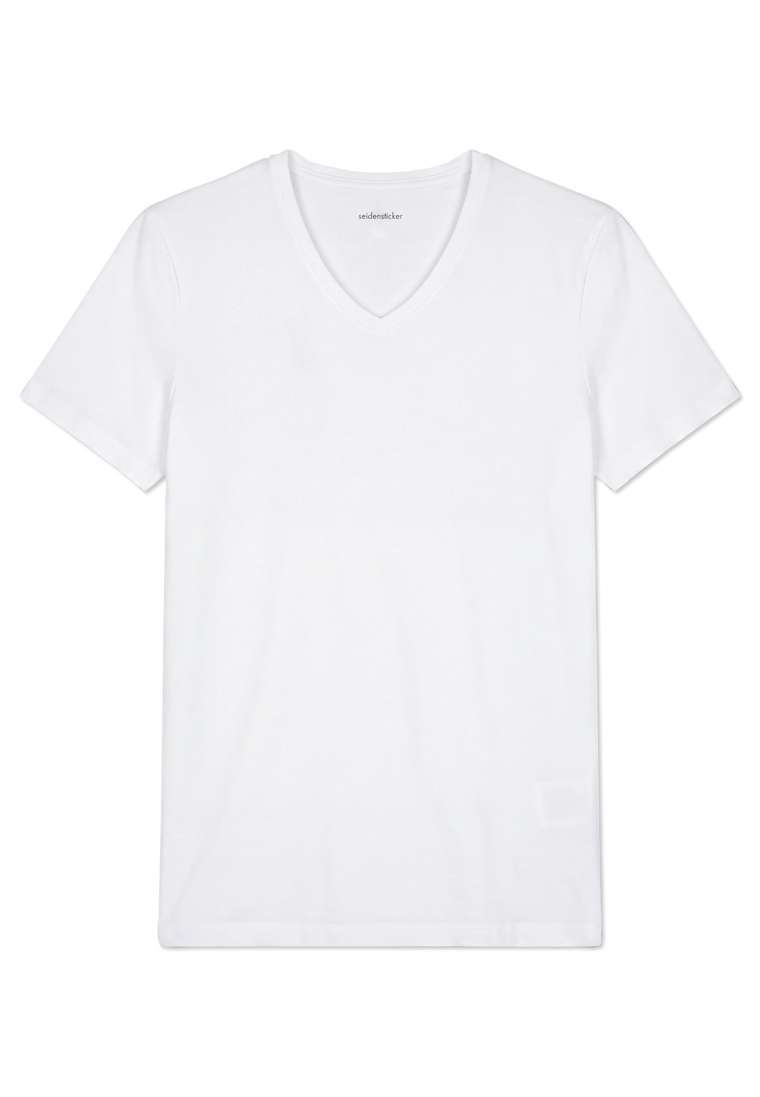 seidensticker T-shirt »Schwarze Rose« Col en V 1/2 uni