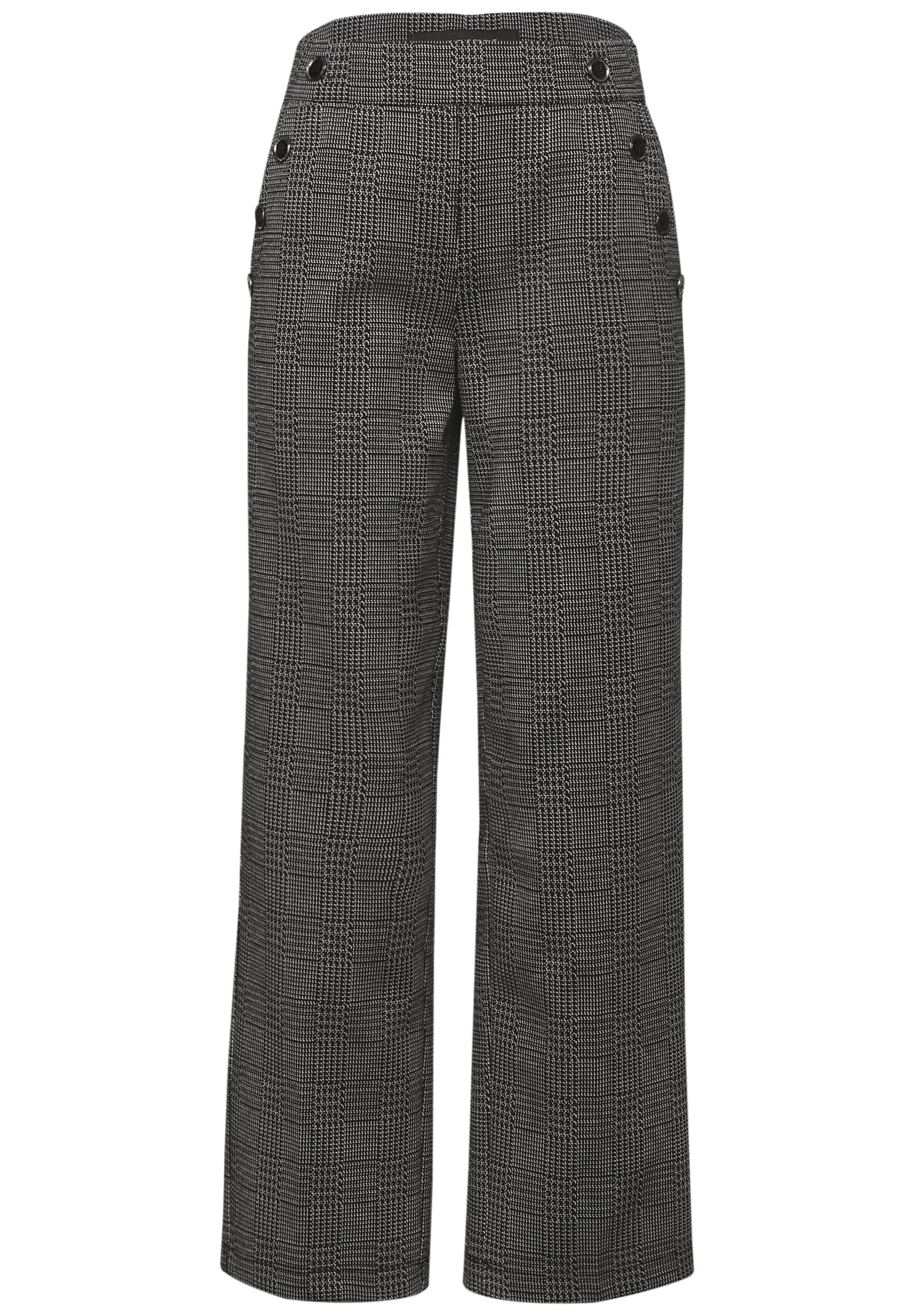 STREET ONE Pantalon tissé  mit Karo Muster