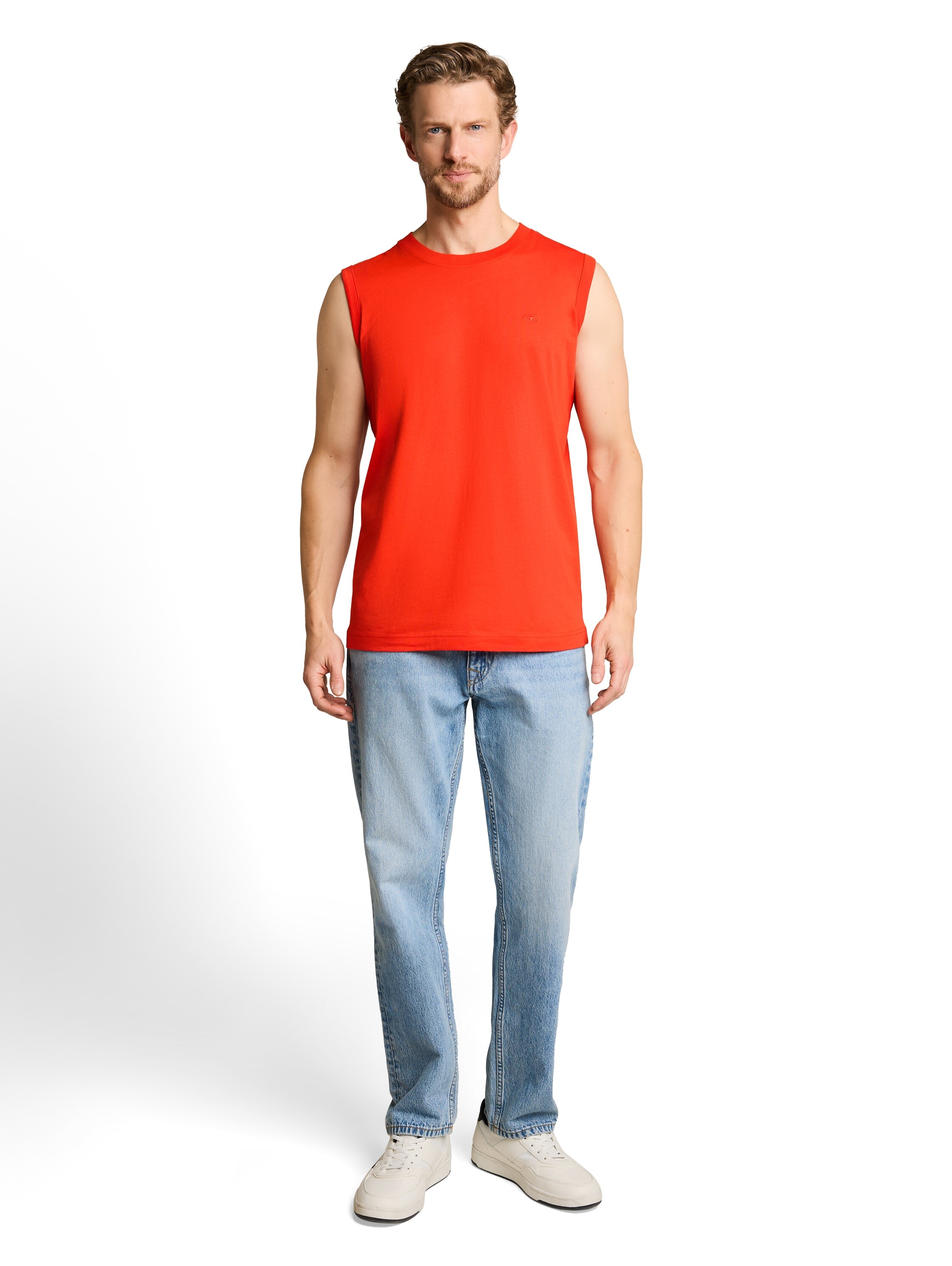 TOM TAILOR T-Shirt mit Logo Print