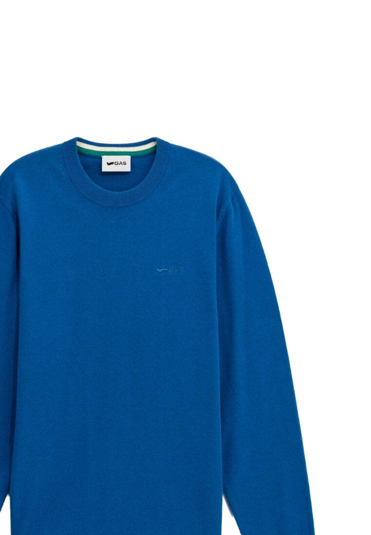 GAS Strickpullover »Gas Pullover Avier Round Neck«