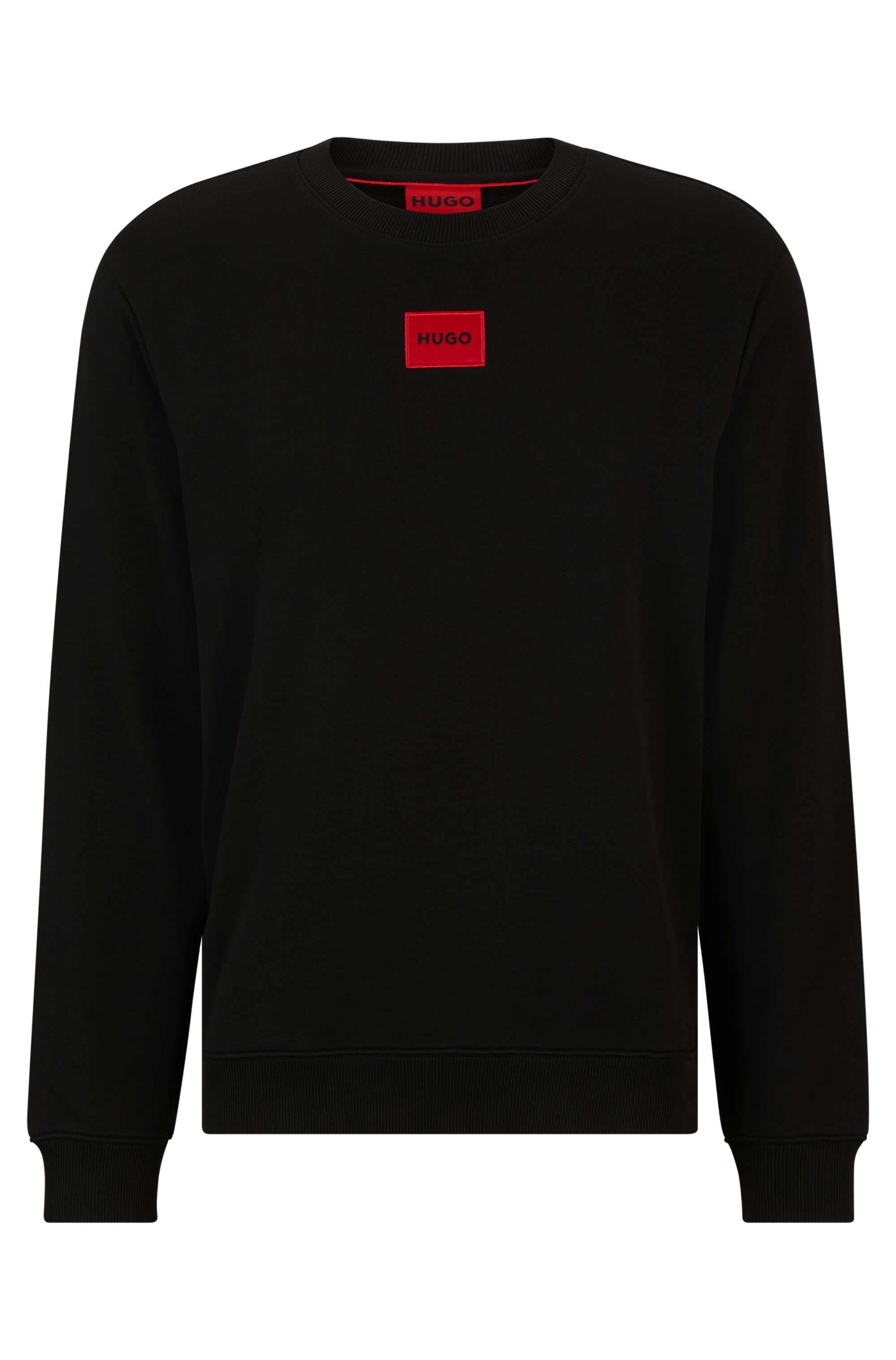HUGO Sweatshirt »Diragol«, Rundhalsausschnitt, Regular Fit, HUGO Label
