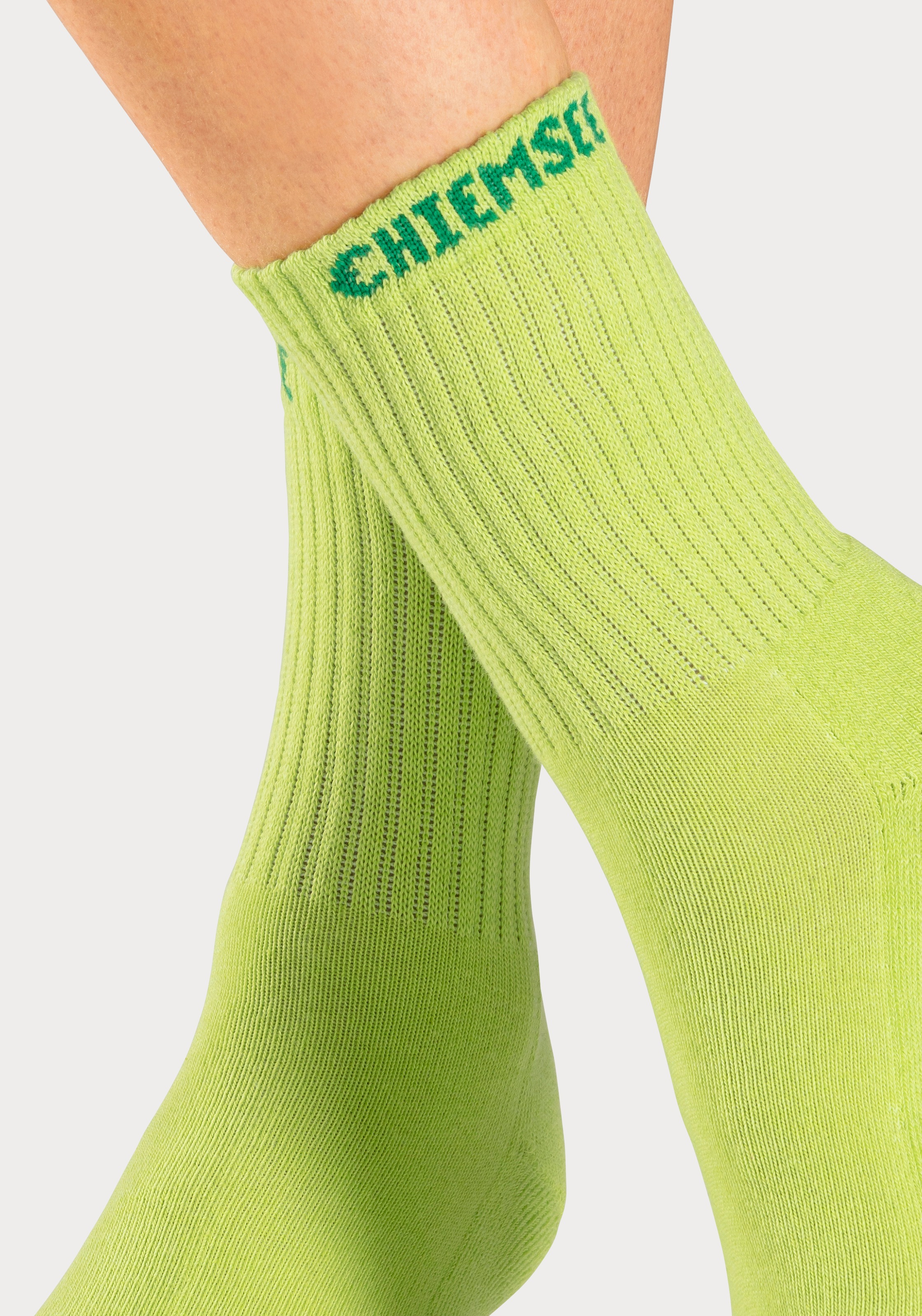 Chiemsee Tennissocken, (Packung, 6 Paar), mit eingestricktem Markennamen