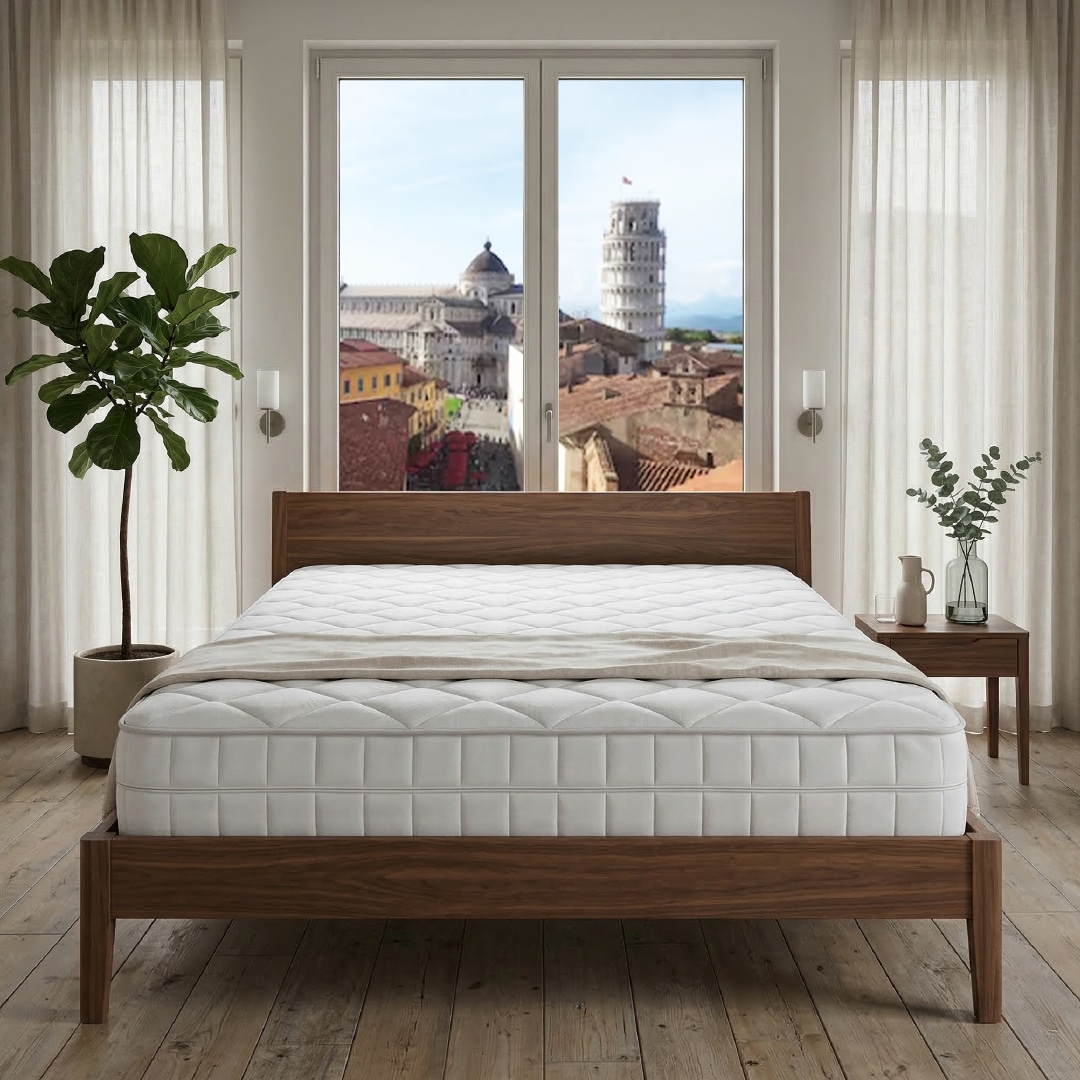DI QUATTRO Matelas mousse confort »Komfortschaummatratze Airy Form 23, Matratze in diversen Grössen« 23 cm hoch Raumgewicht: 28 kg/m³ 1 cuis tlg. Die Matratze, die atmet! - besonders atmungsaktiver Kern