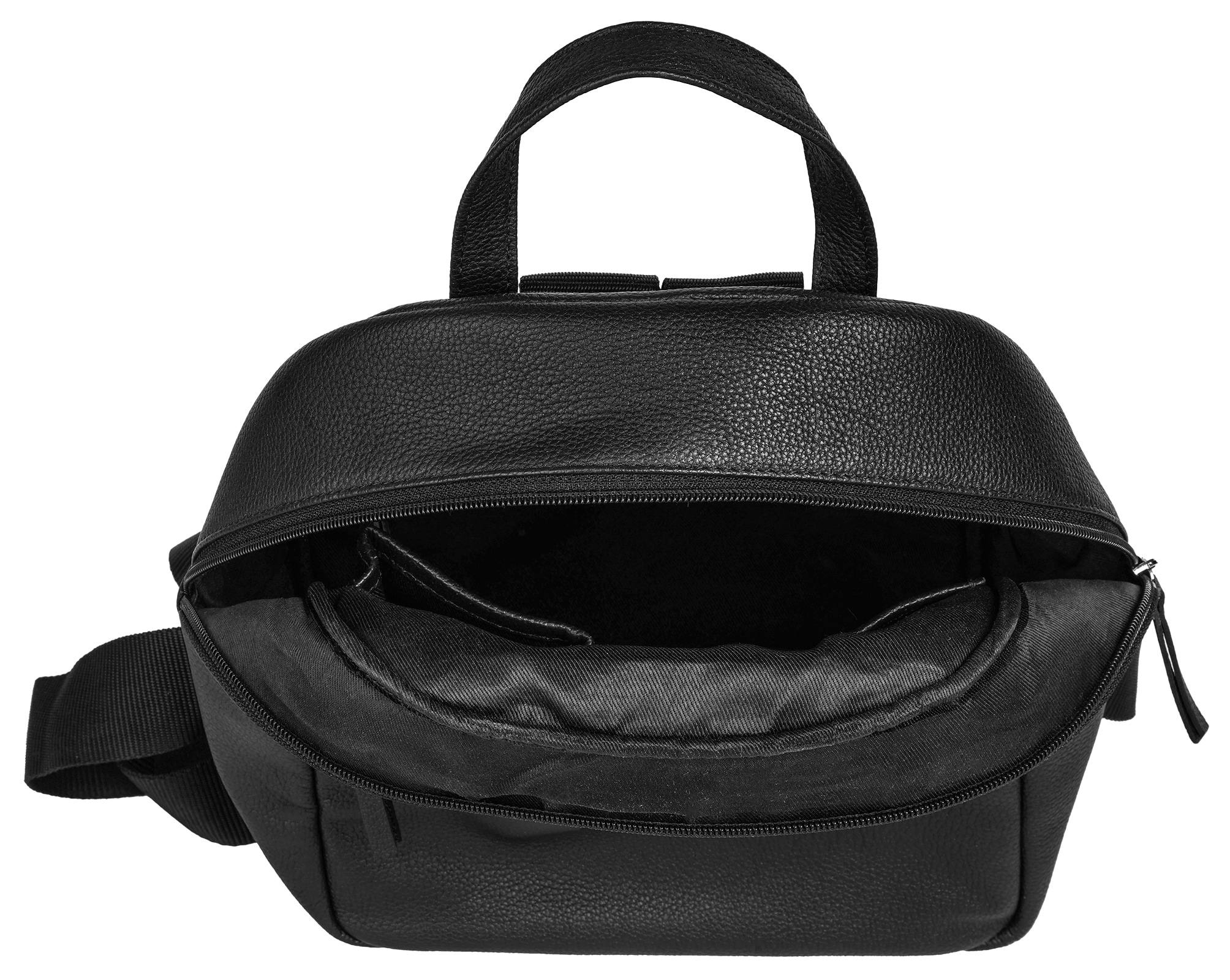 Bruno Banani Cityrucksack »BRUNO BANANI Damen echt Leder« echt Leder