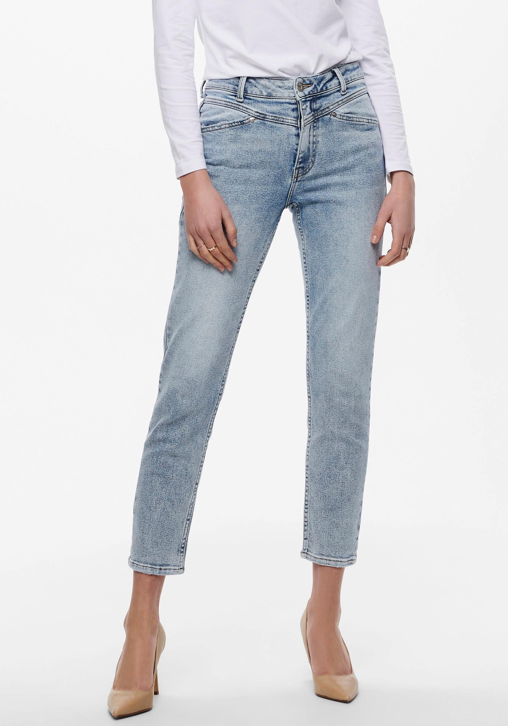 Only Ankle-Jeans »ONLERICA LIFE MID ST ANKLE CUT« kaufen